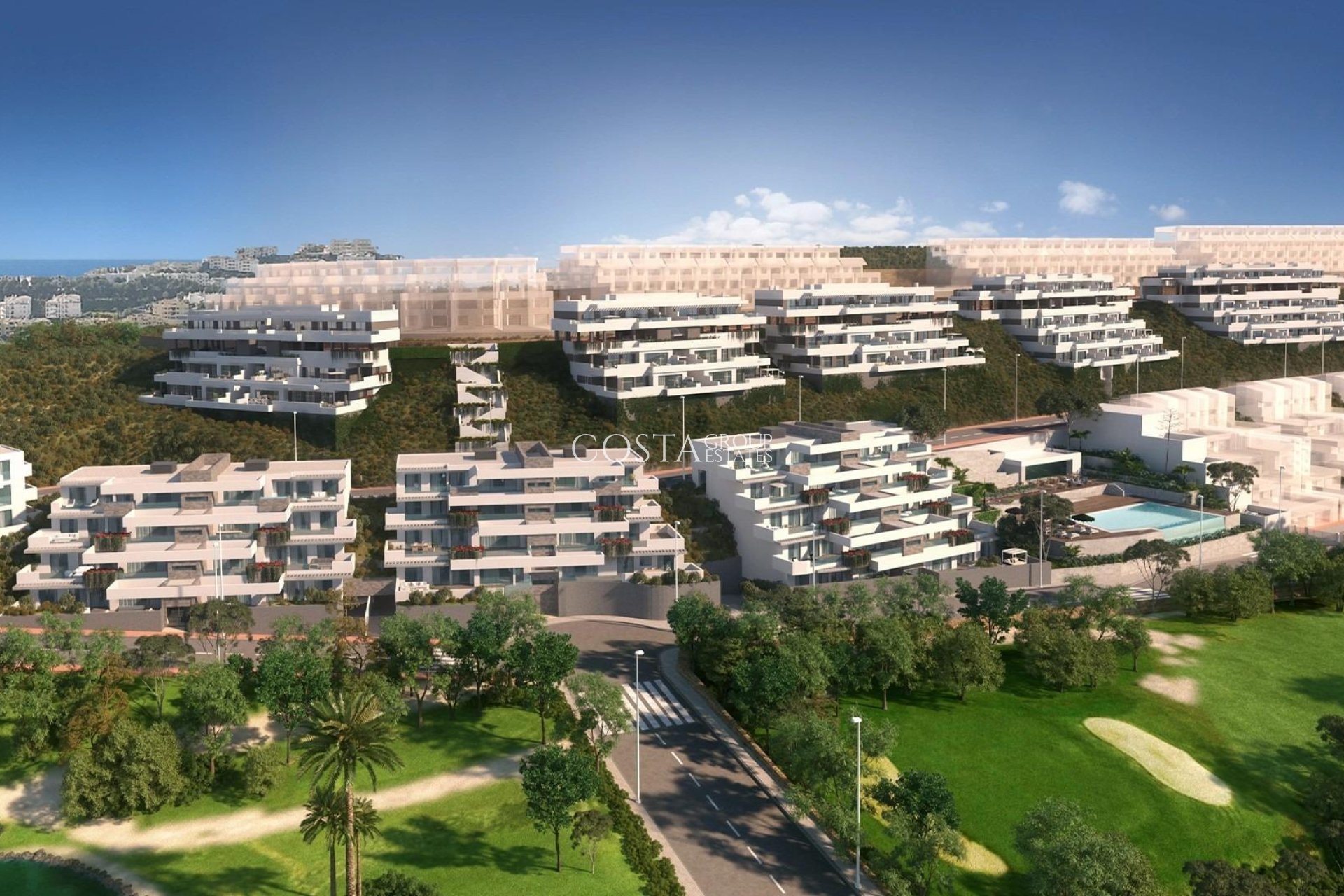 New Build - Apartments -
Mijas - La Noria Golf