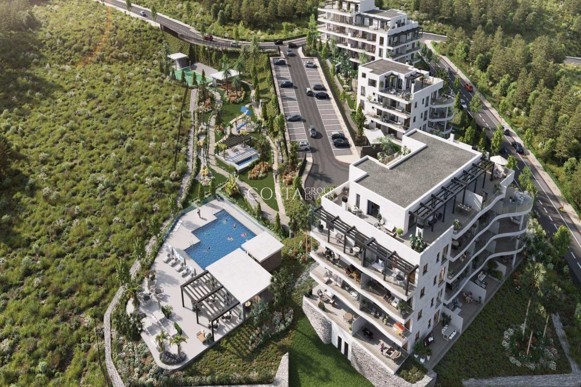 New Build - Apartments -
Mijas - Mijas Golf