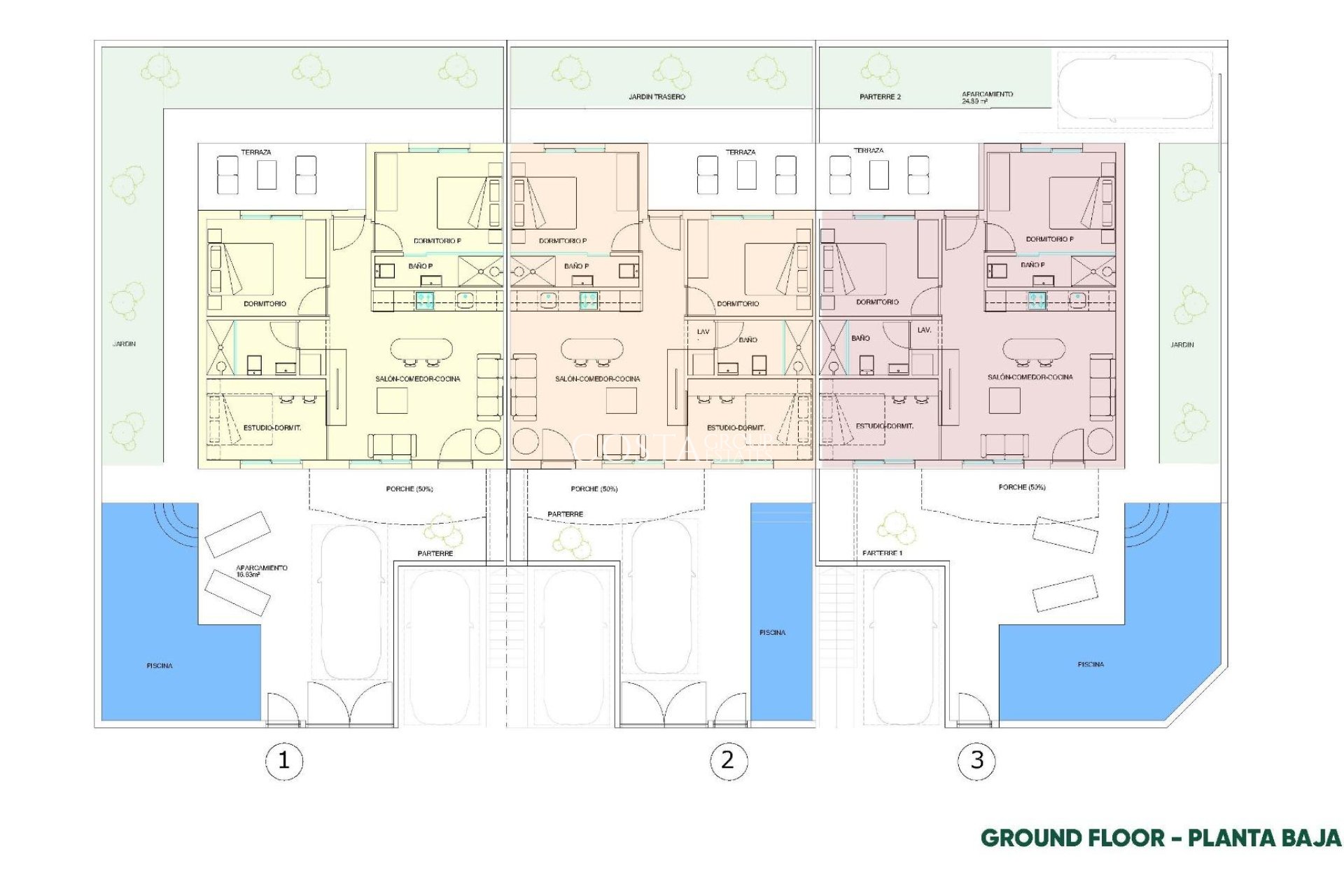 New Build - Apartments -
Pilar de la Horadada - parques de Andromeda