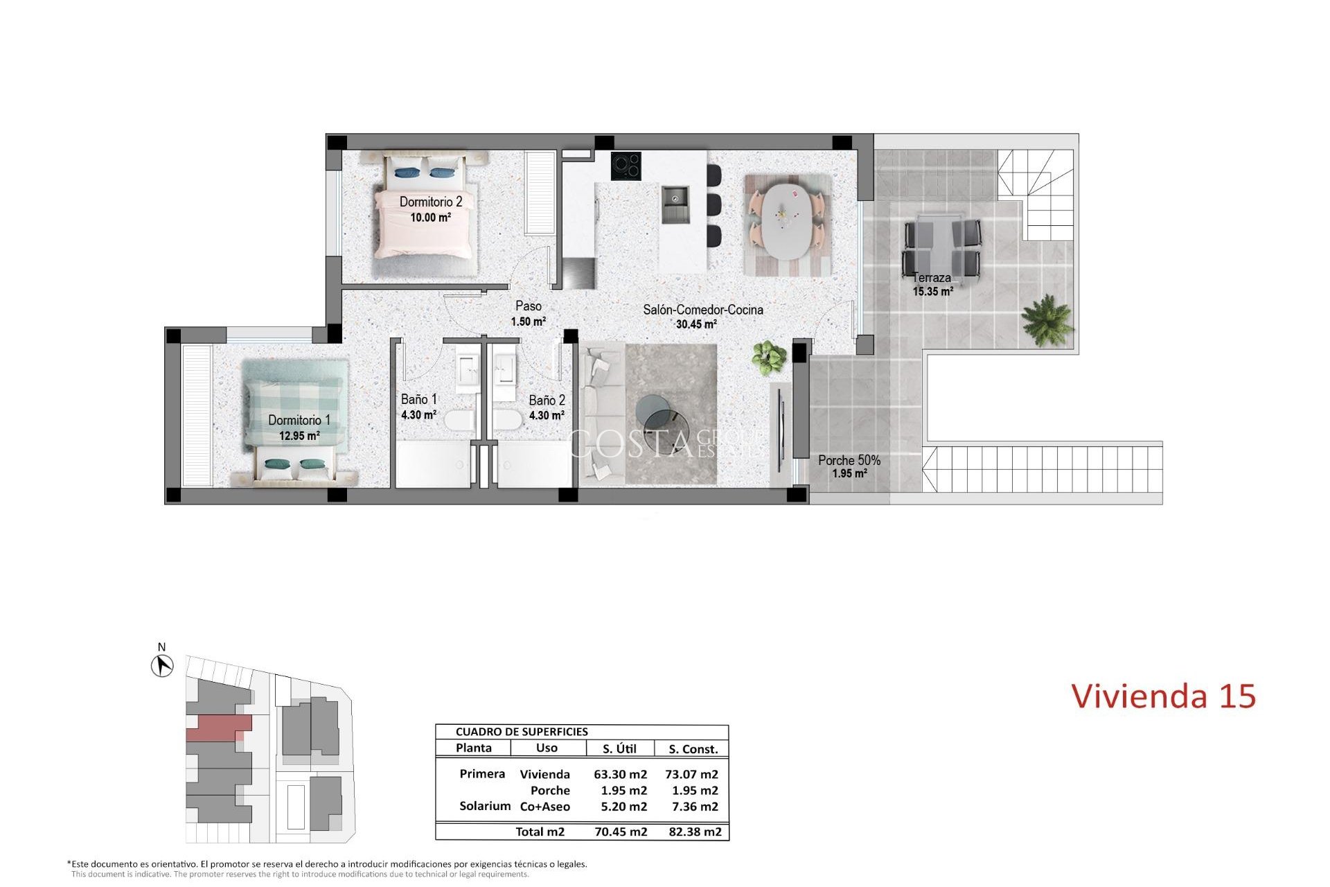 New Build - Apartments -
Pilar de la Horadada - pueblo