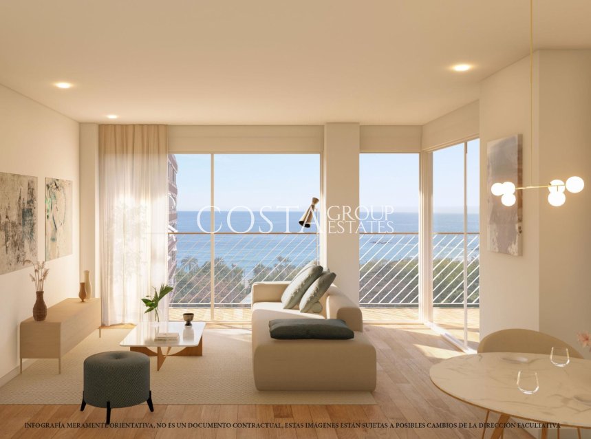 New Build - Apartments -
Villajoyosa - Pueblo