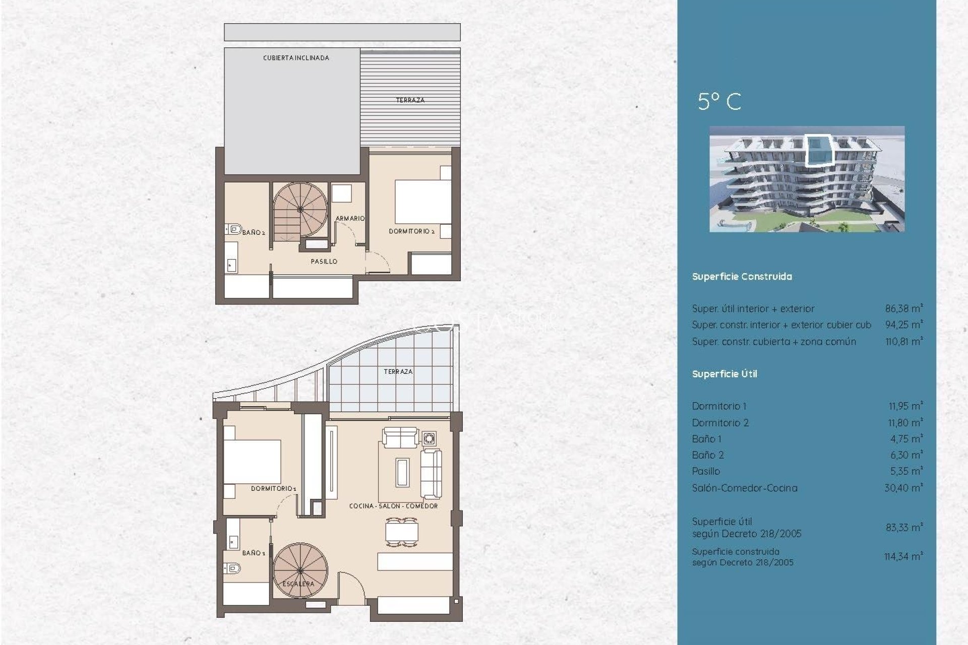 New Build - Duplex Penthouse -
Benalmádena - Puerto Marina