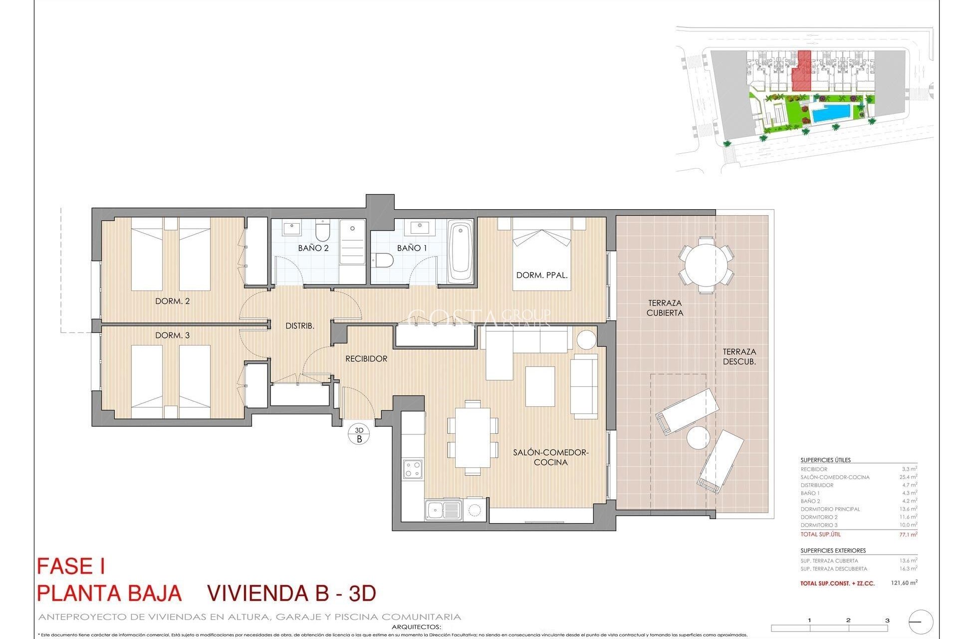 New Build - Ground floor apartment -
Aguilas - Playa de Levante