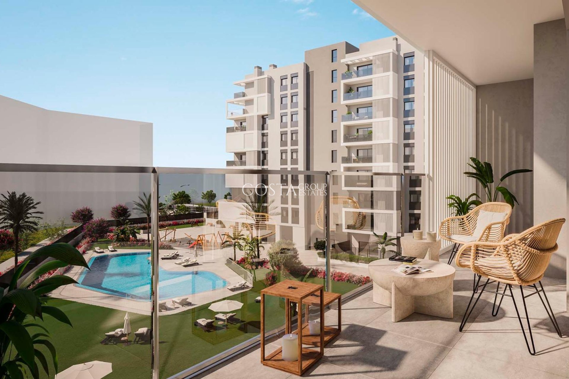 New Build - Ground floor apartment -
Alicante - PAU 1