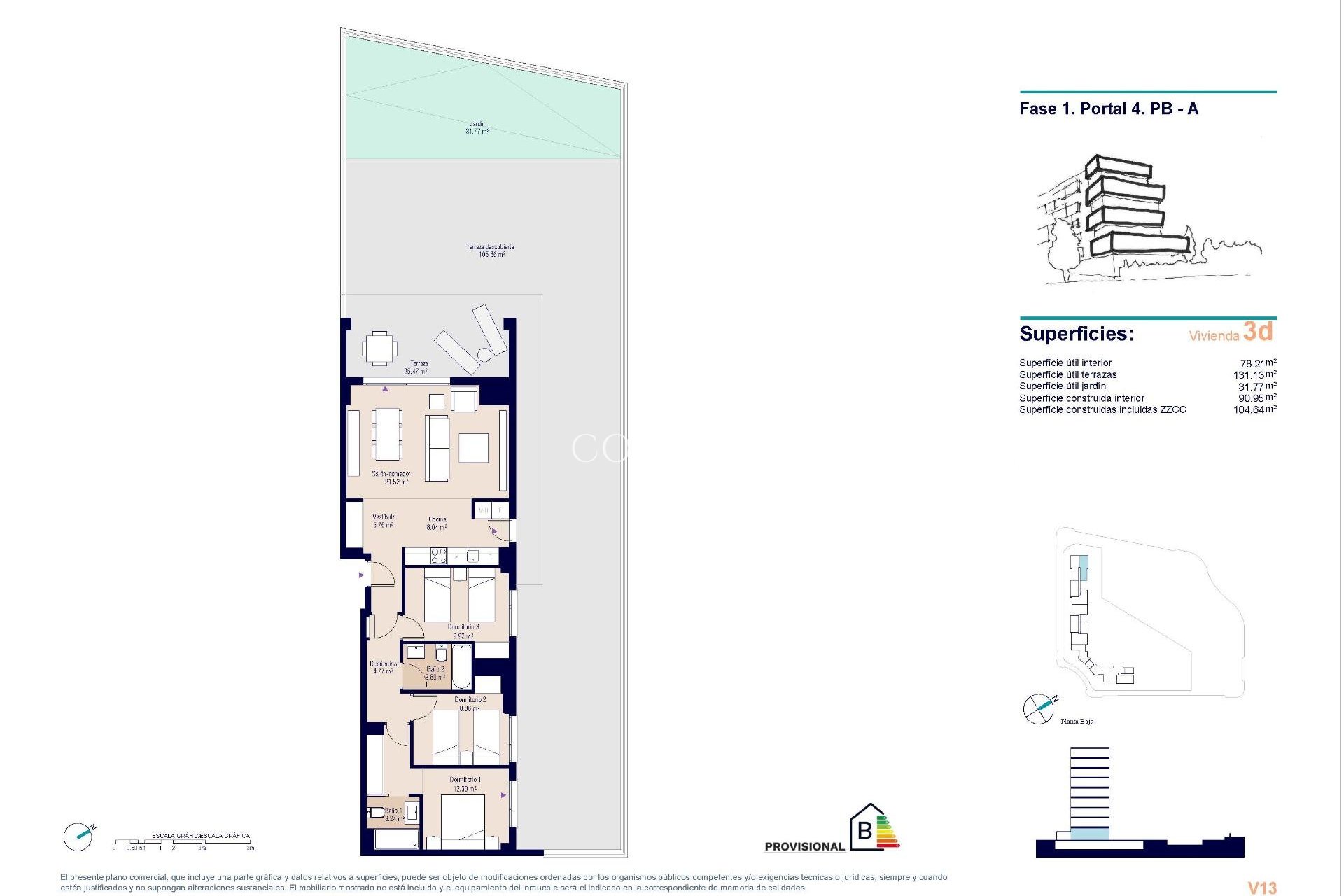 New Build - Ground floor apartment -
Alicante - PAU 1