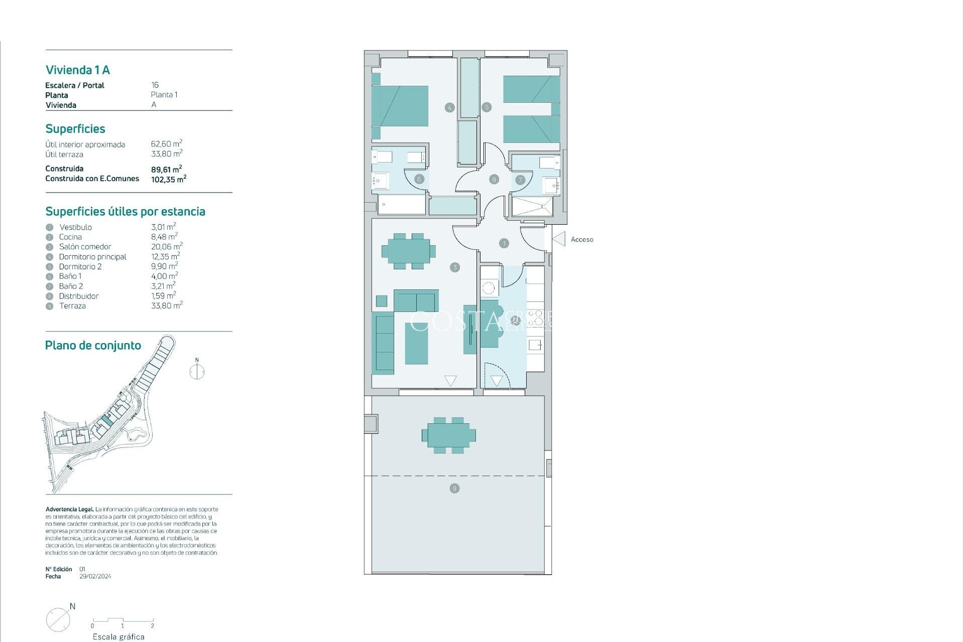 New Build - Ground floor apartment -
Almuñecar - Velilla-Taramay