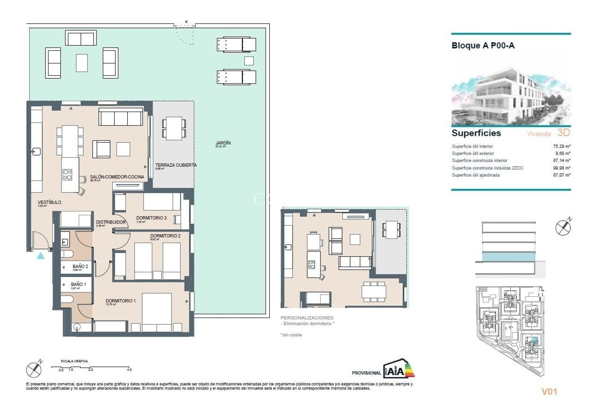 New Build - Ground floor apartment -
Benicassim - Almadraba