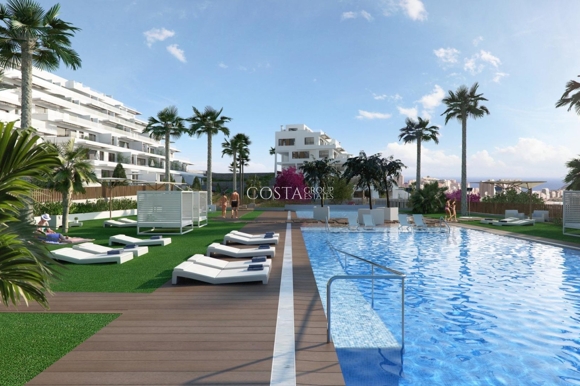 New Build - Ground floor apartment -
Finestrat - Seascape