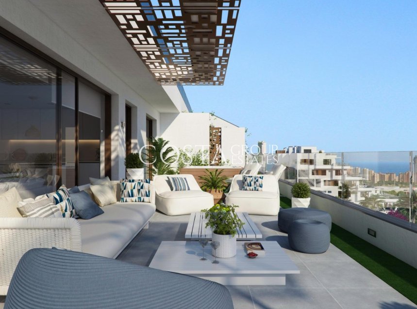 New Build - Ground floor apartment -
Finestrat - Seascape