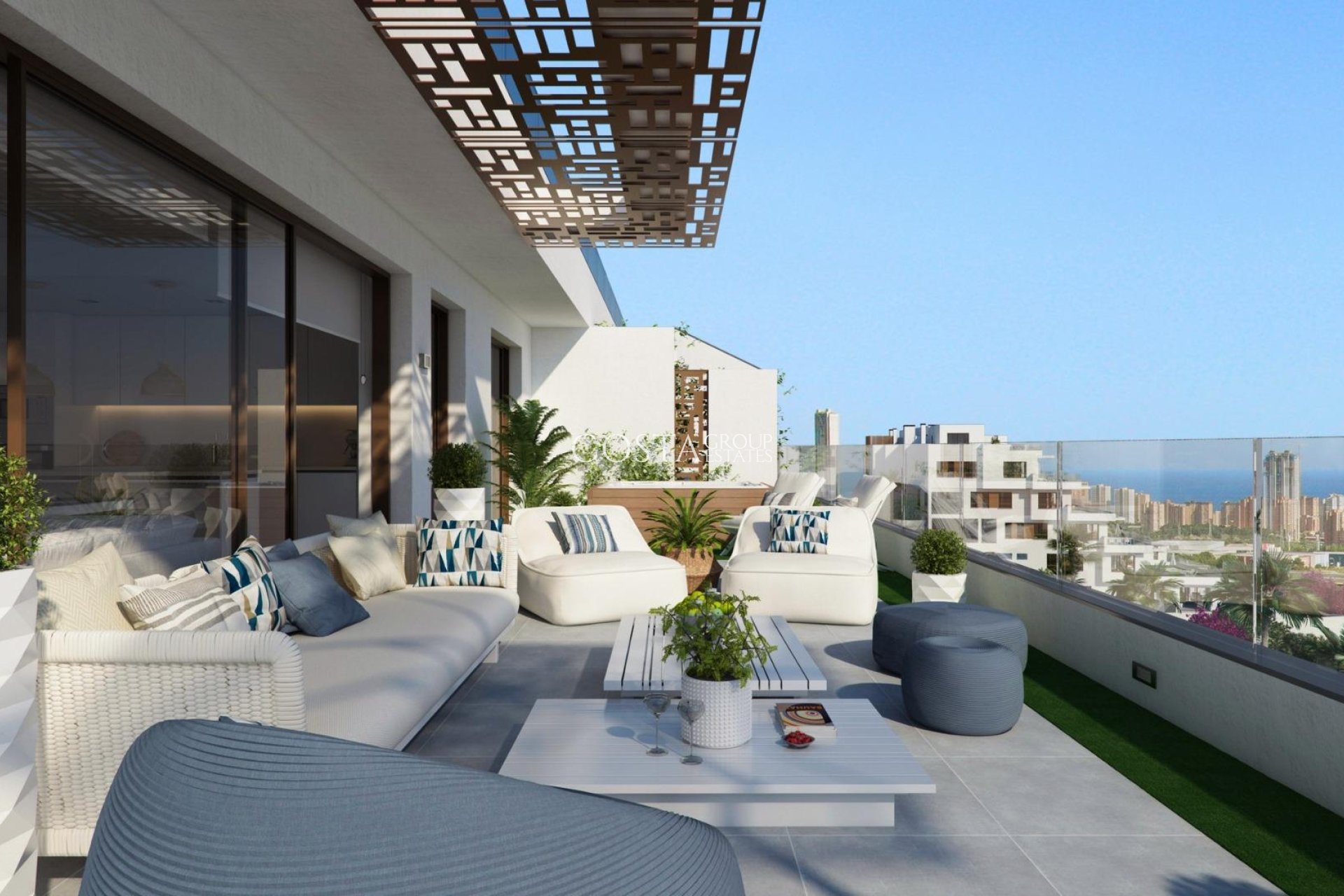 New Build - Ground floor apartment -
Finestrat - Seascape