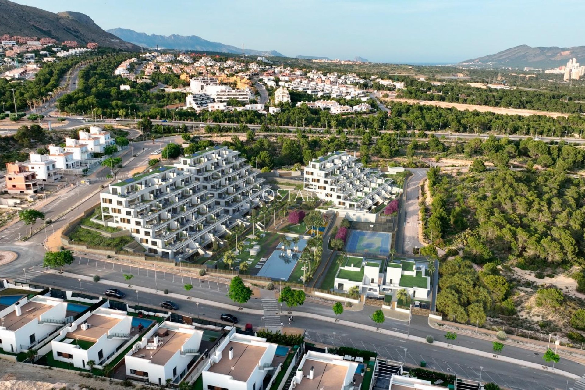 New Build - Ground floor apartment -
Finestrat - Seascape