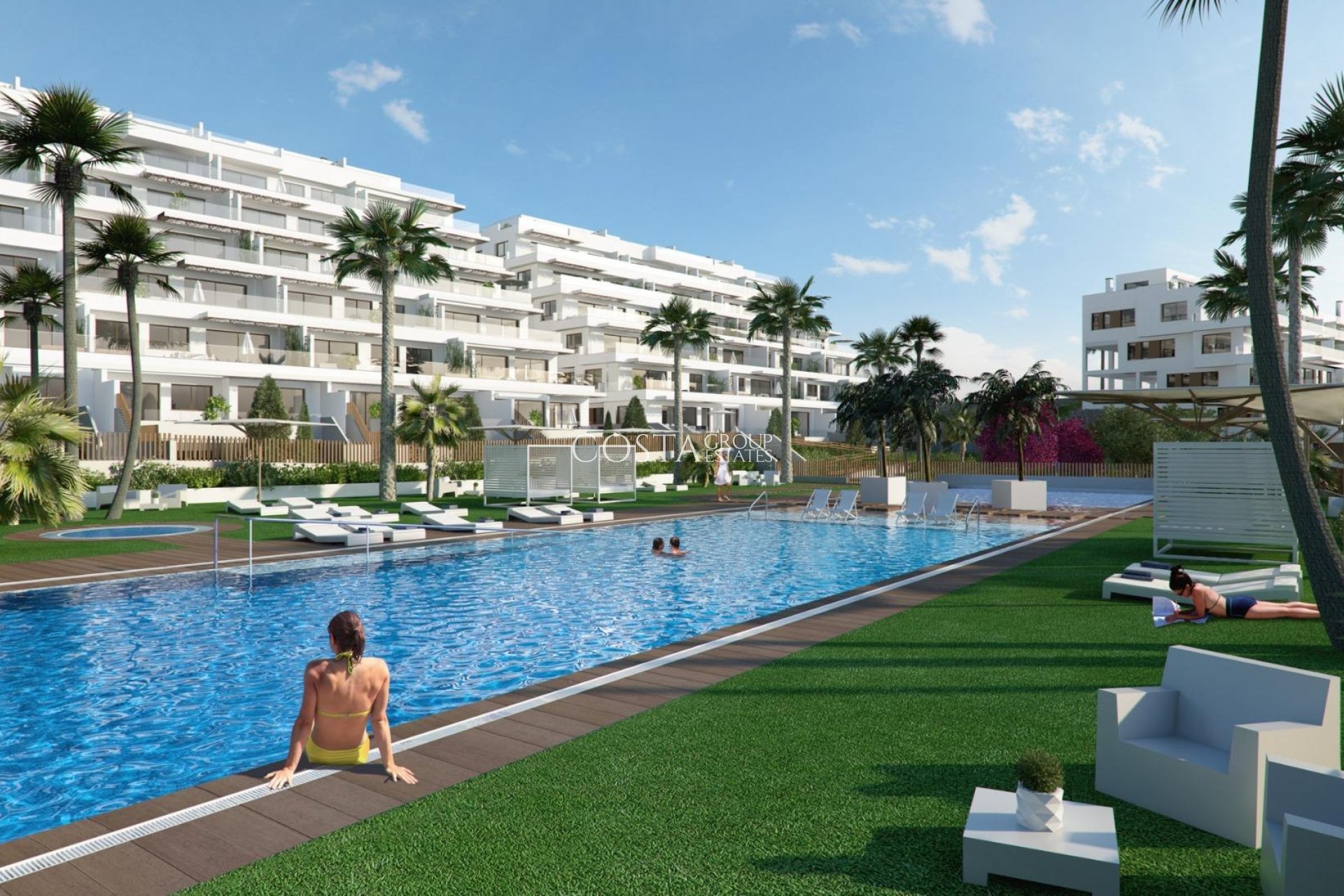 New Build - Ground floor apartment -
Finestrat - Seascape