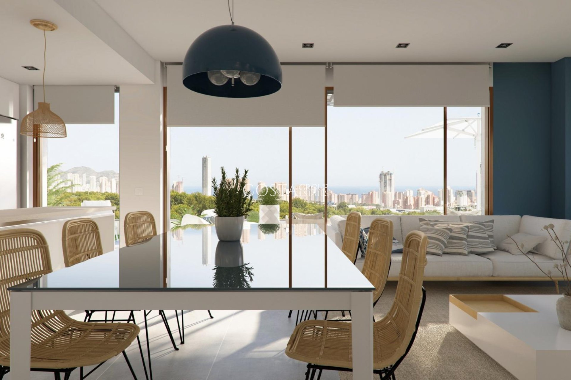 New Build - Ground floor apartment -
Finestrat - Seascape