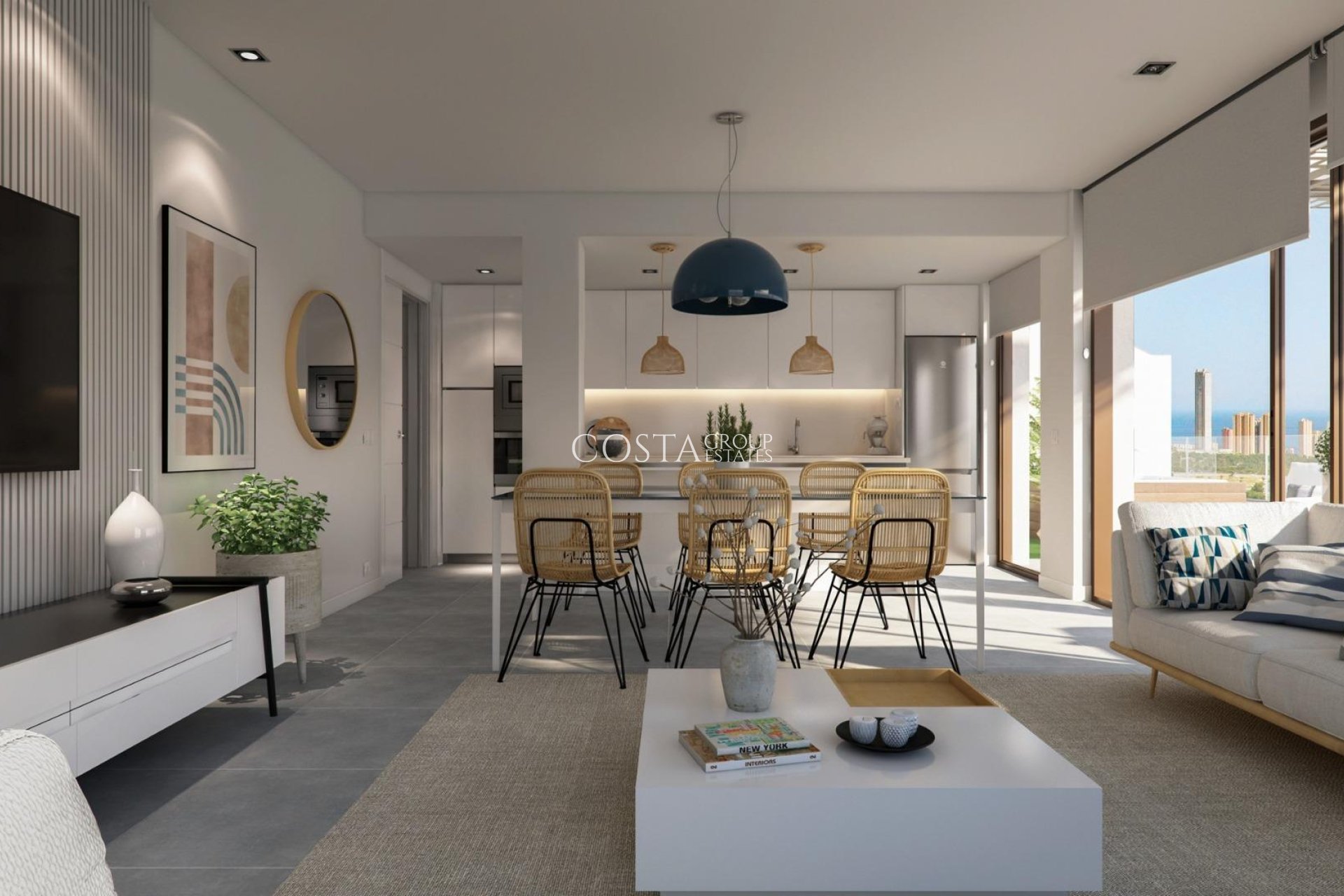 New Build - Ground floor apartment -
Finestrat - Seascape