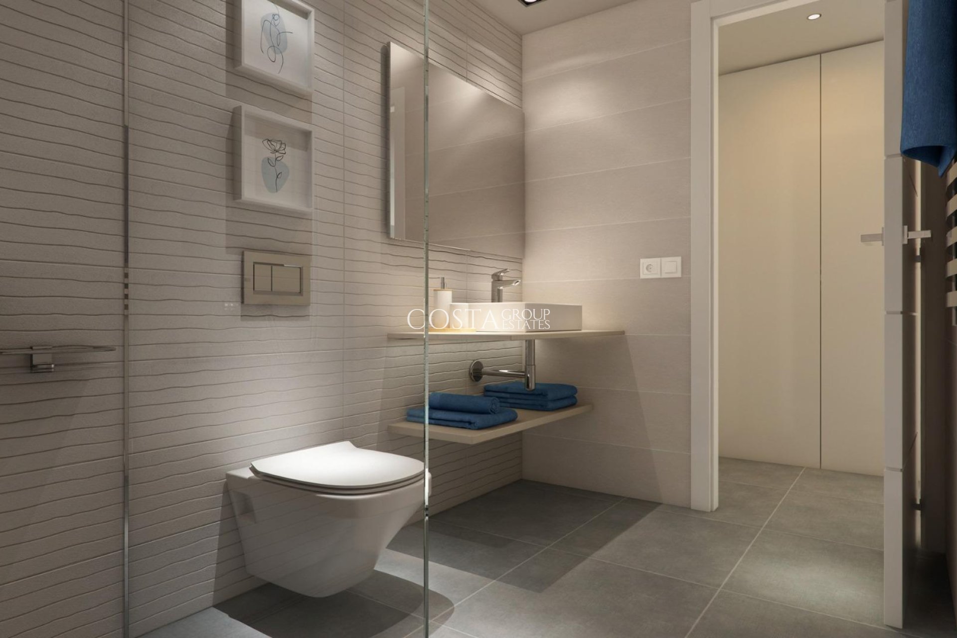 New Build - Ground floor apartment -
Finestrat - Seascape
