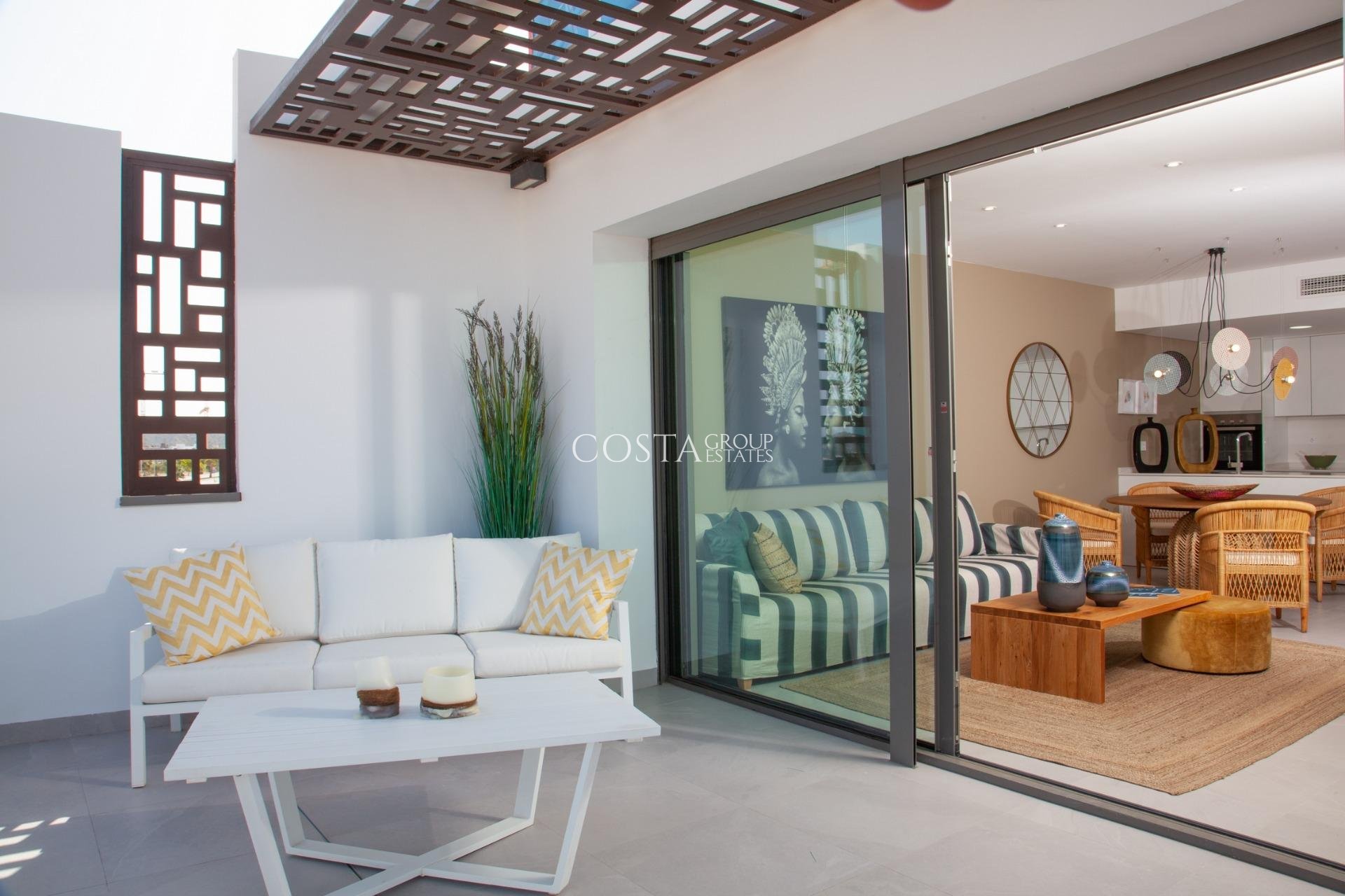 New Build - Ground floor apartment -
Finestrat - Seascape