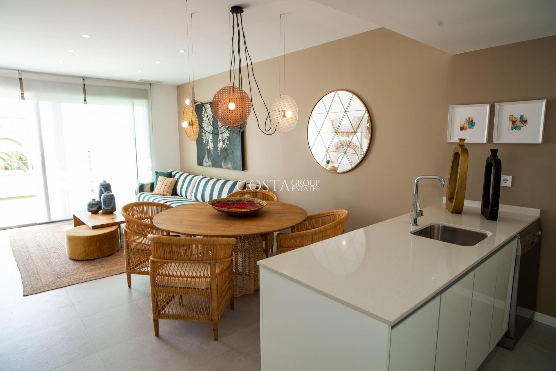 New Build - Ground floor apartment -
Finestrat - Seascape