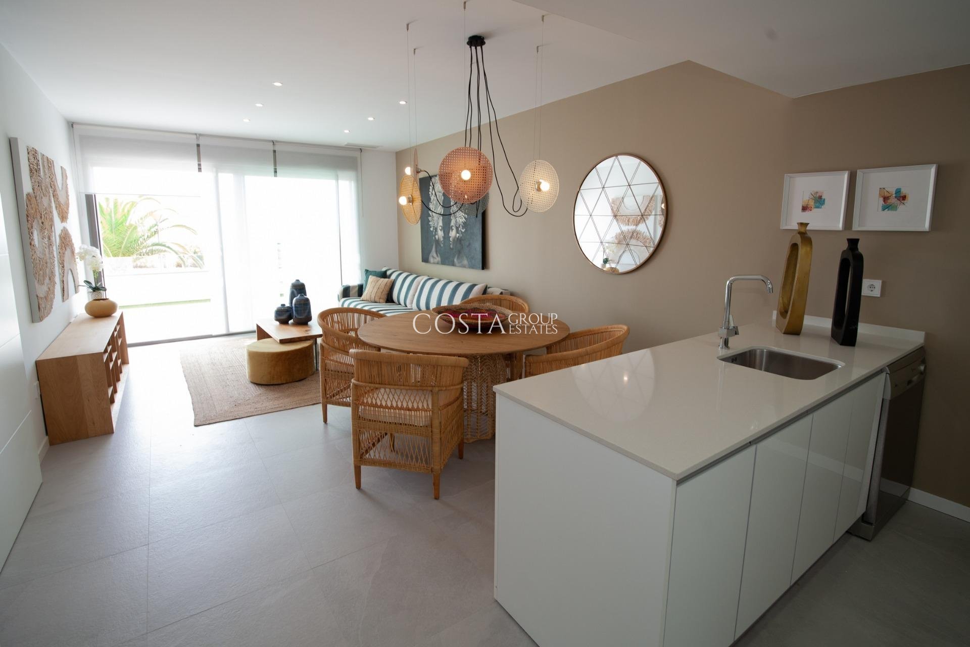 New Build - Ground floor apartment -
Finestrat - Seascape