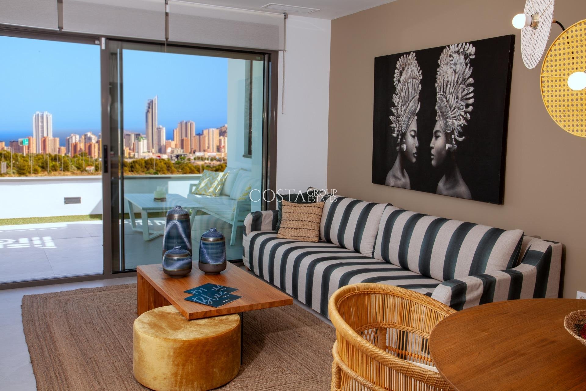 New Build - Ground floor apartment -
Finestrat - Seascape