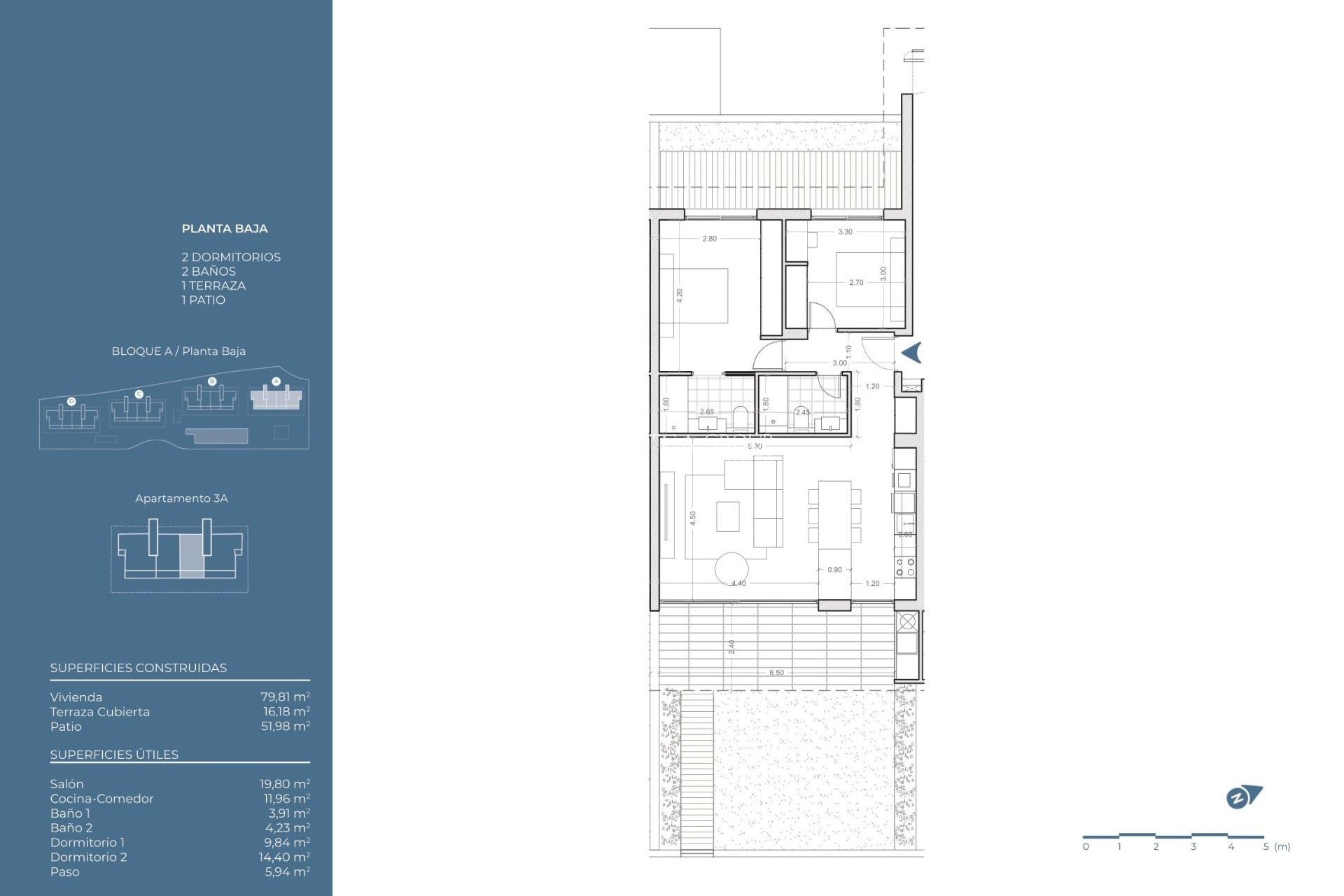 New Build - Ground floor apartment -
La Nucía - Puerto Azul