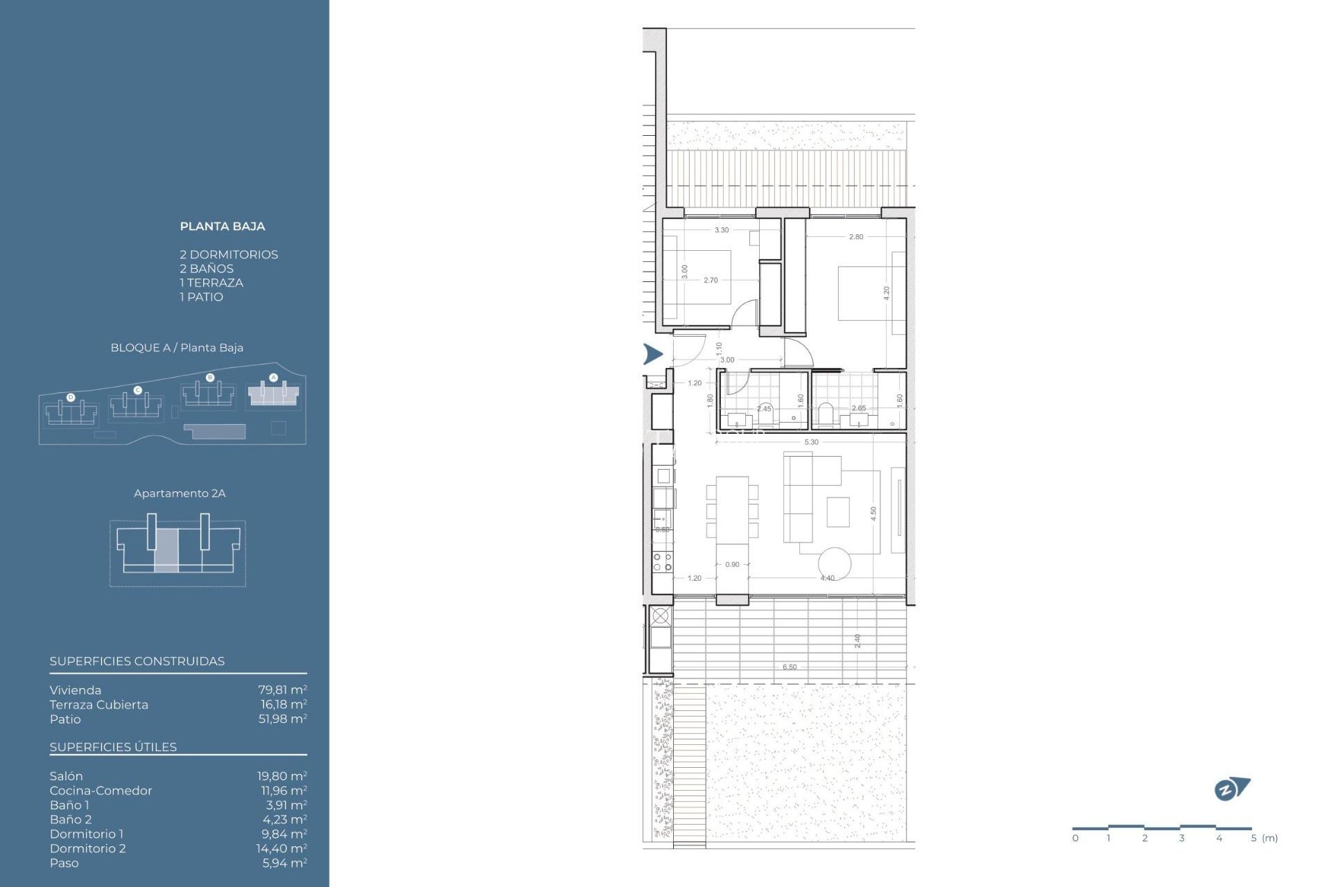 New Build - Ground floor apartment -
La Nucía - Puerto Azul