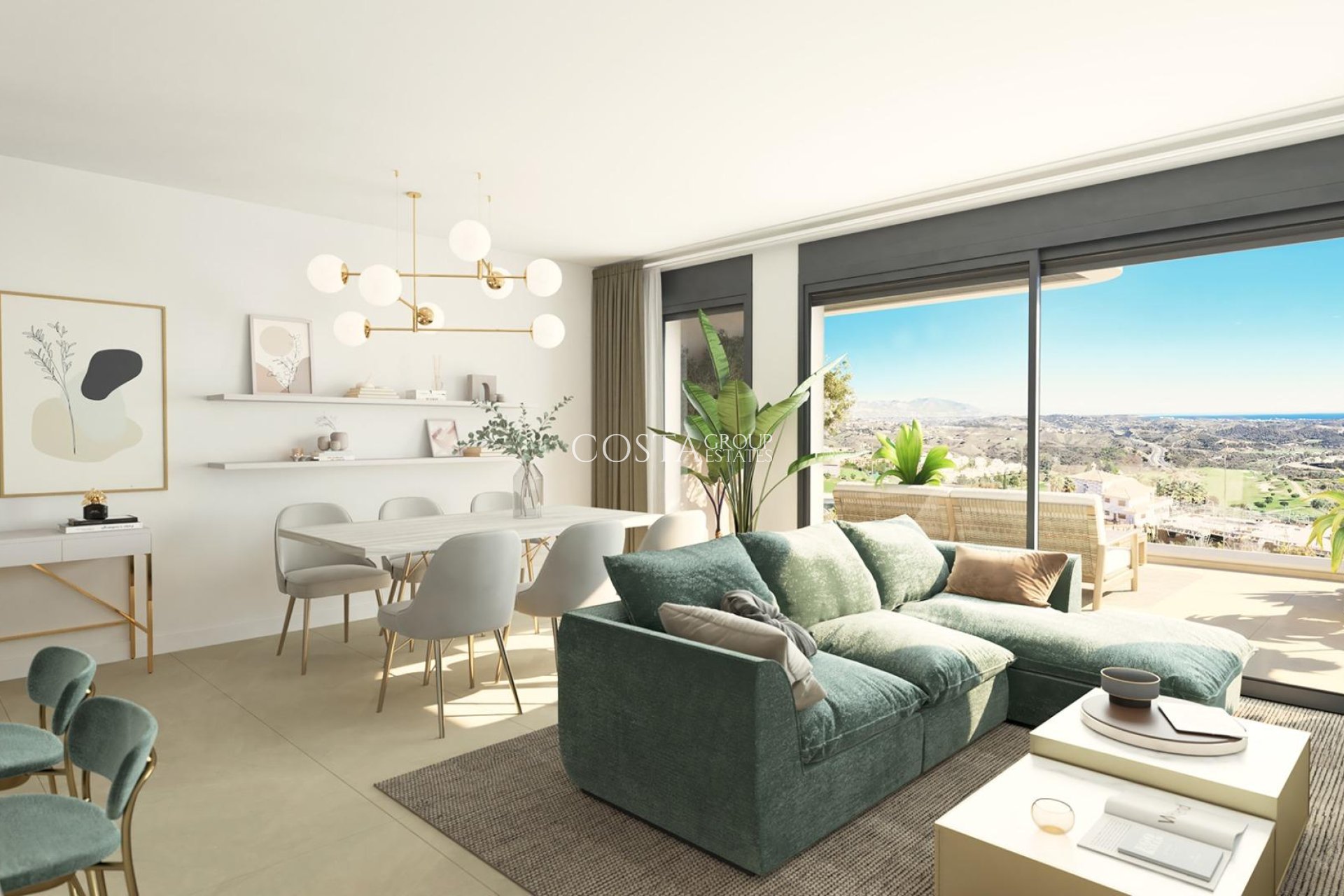 New Build - Ground floor apartment -
Mijas - Calanova