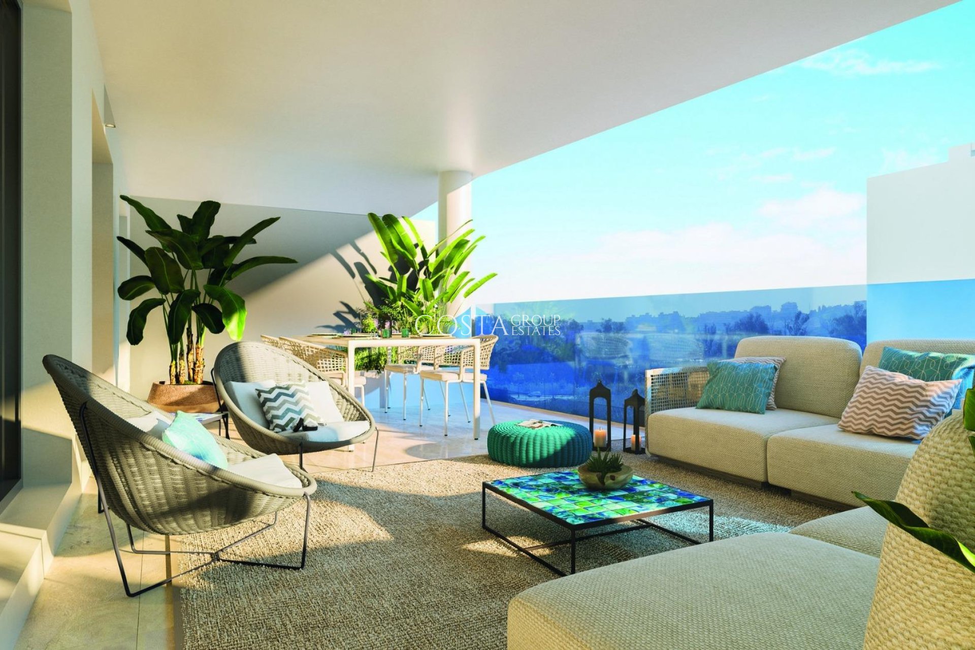 New Build - Ground floor apartment -
Mijas - Las Lagunas