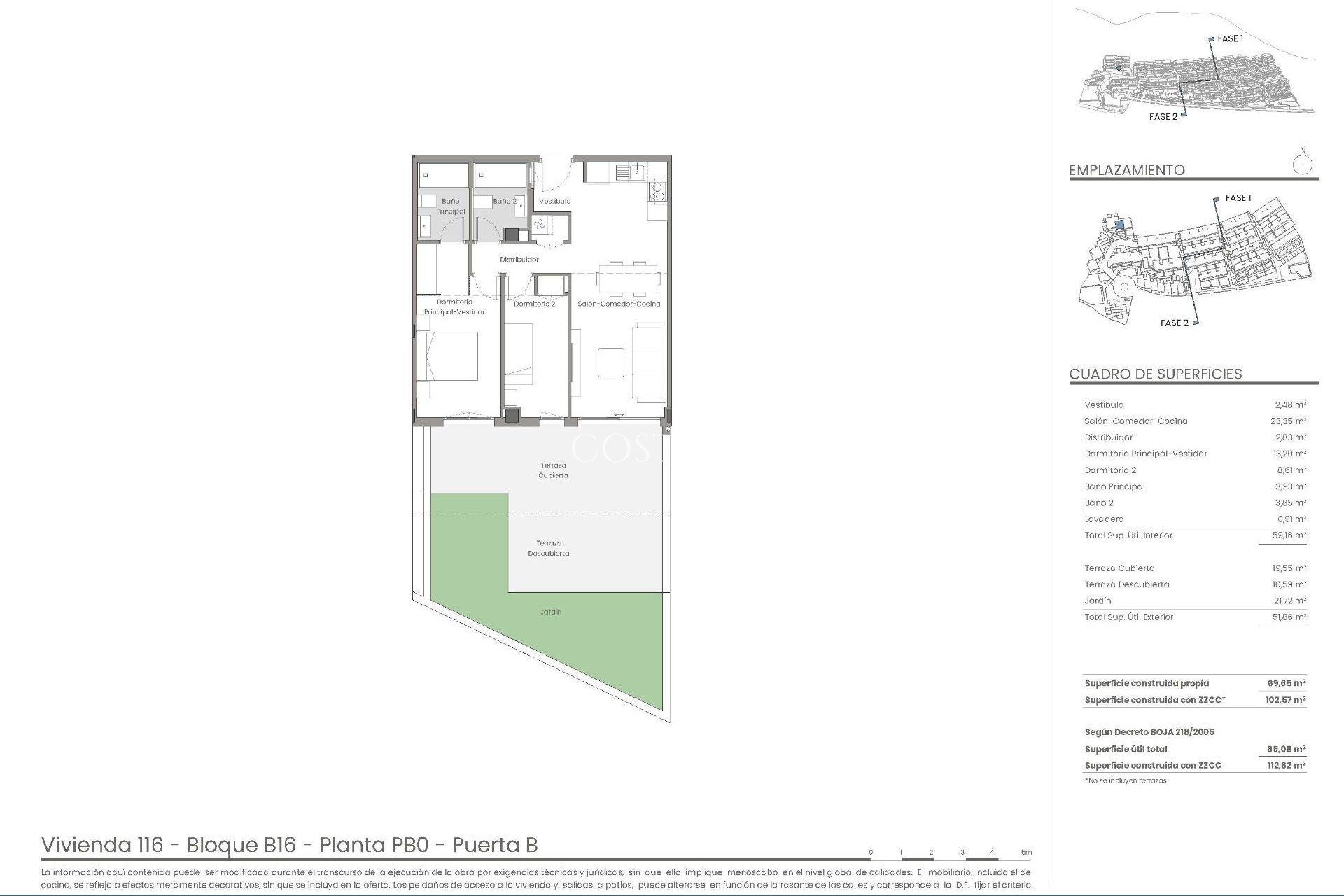 New Build - Ground floor apartment -
Mojacar - Playa Macenas (Mojácar)