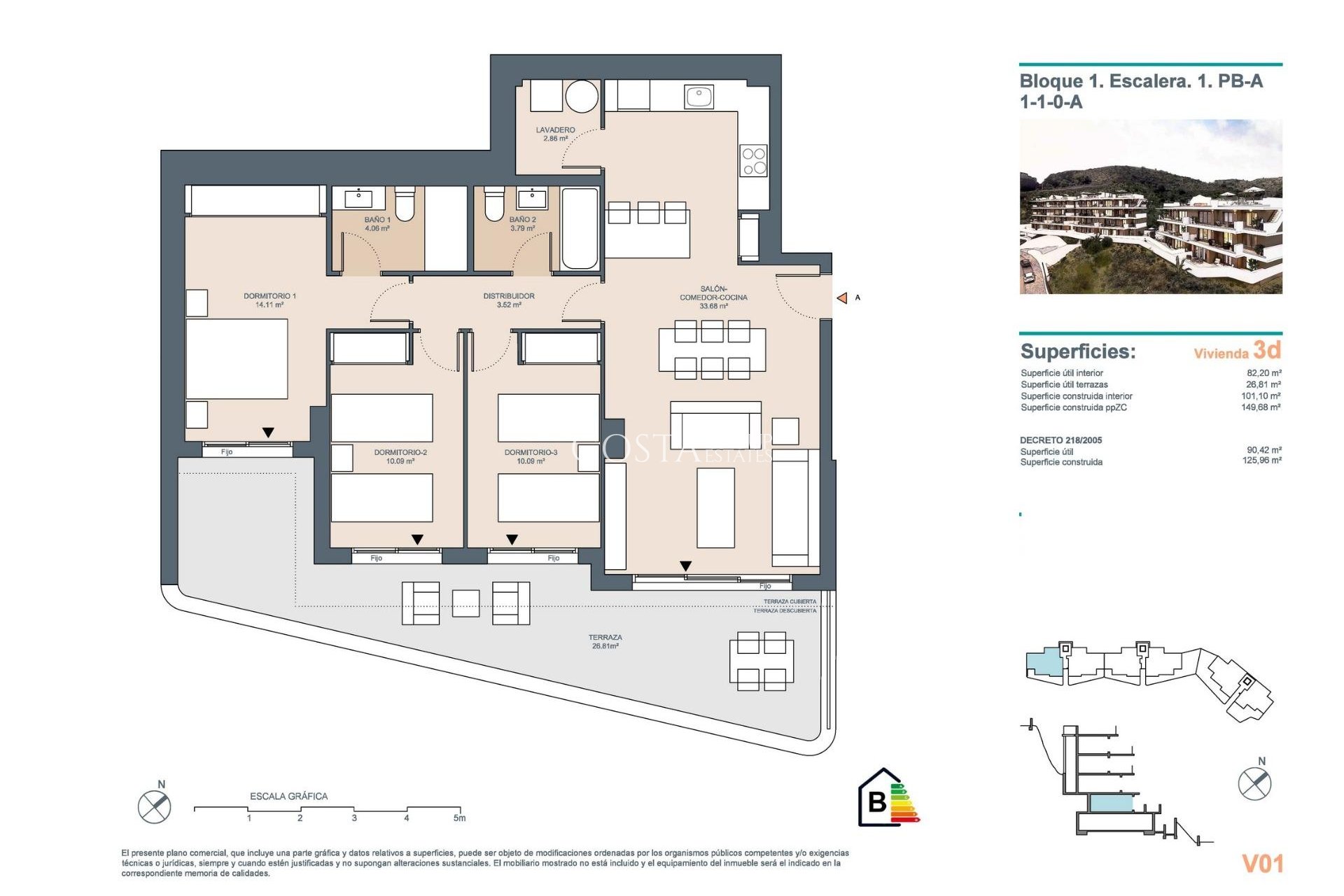 New Build - Ground floor apartment -
rincon de la victoria - pueblo
