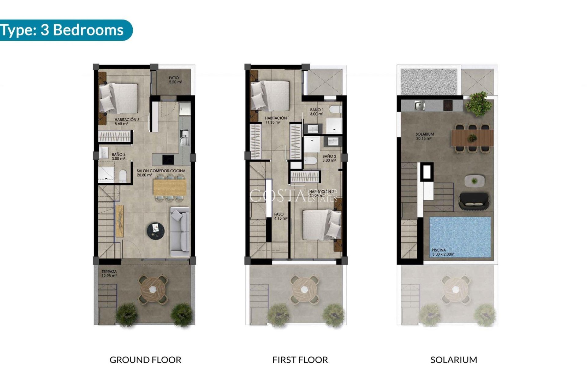 New Build - House -
Dolores - Sector 2