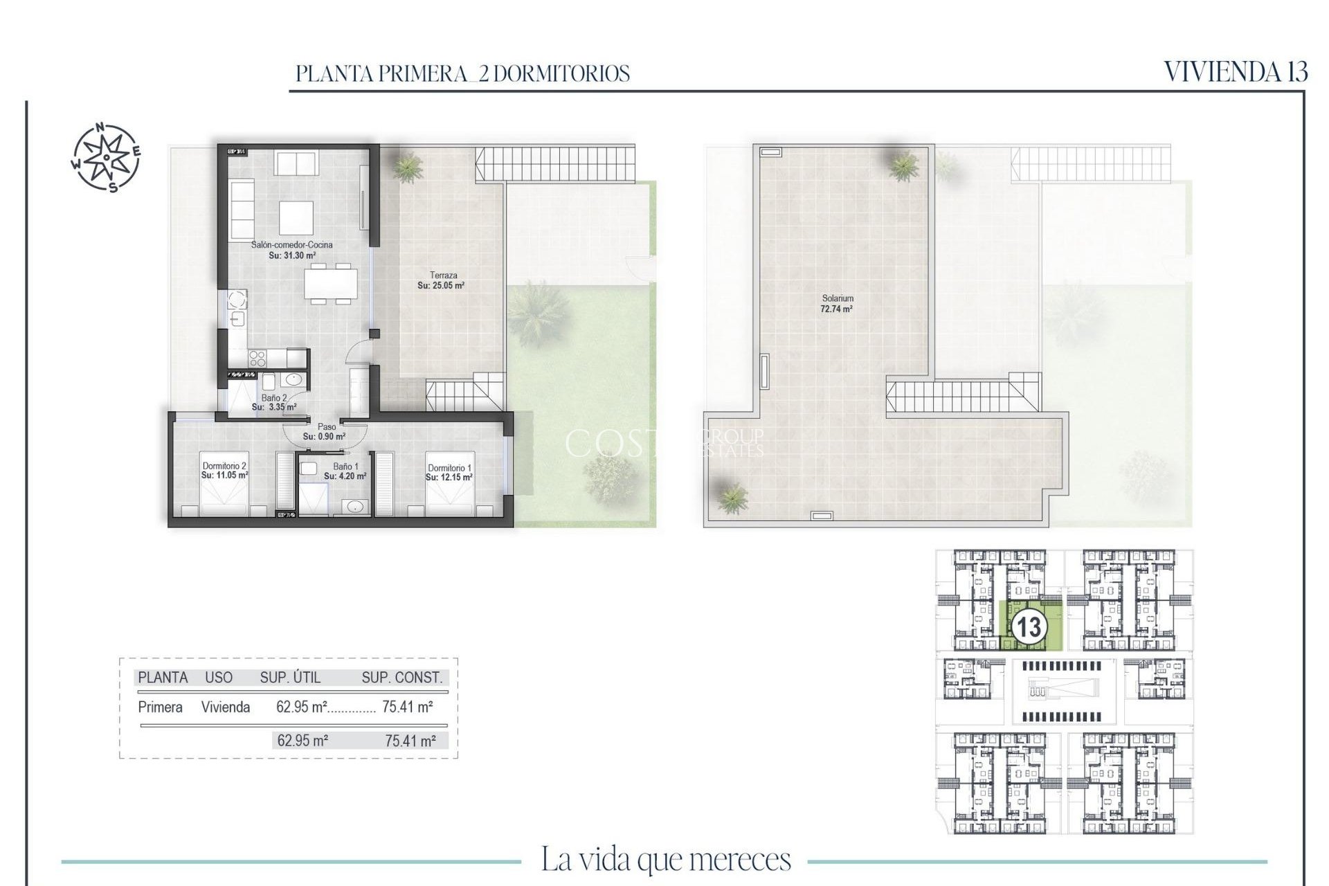 New Build - Top Floor Bungalow -
Alhama De Murcia - Condado De Alhama