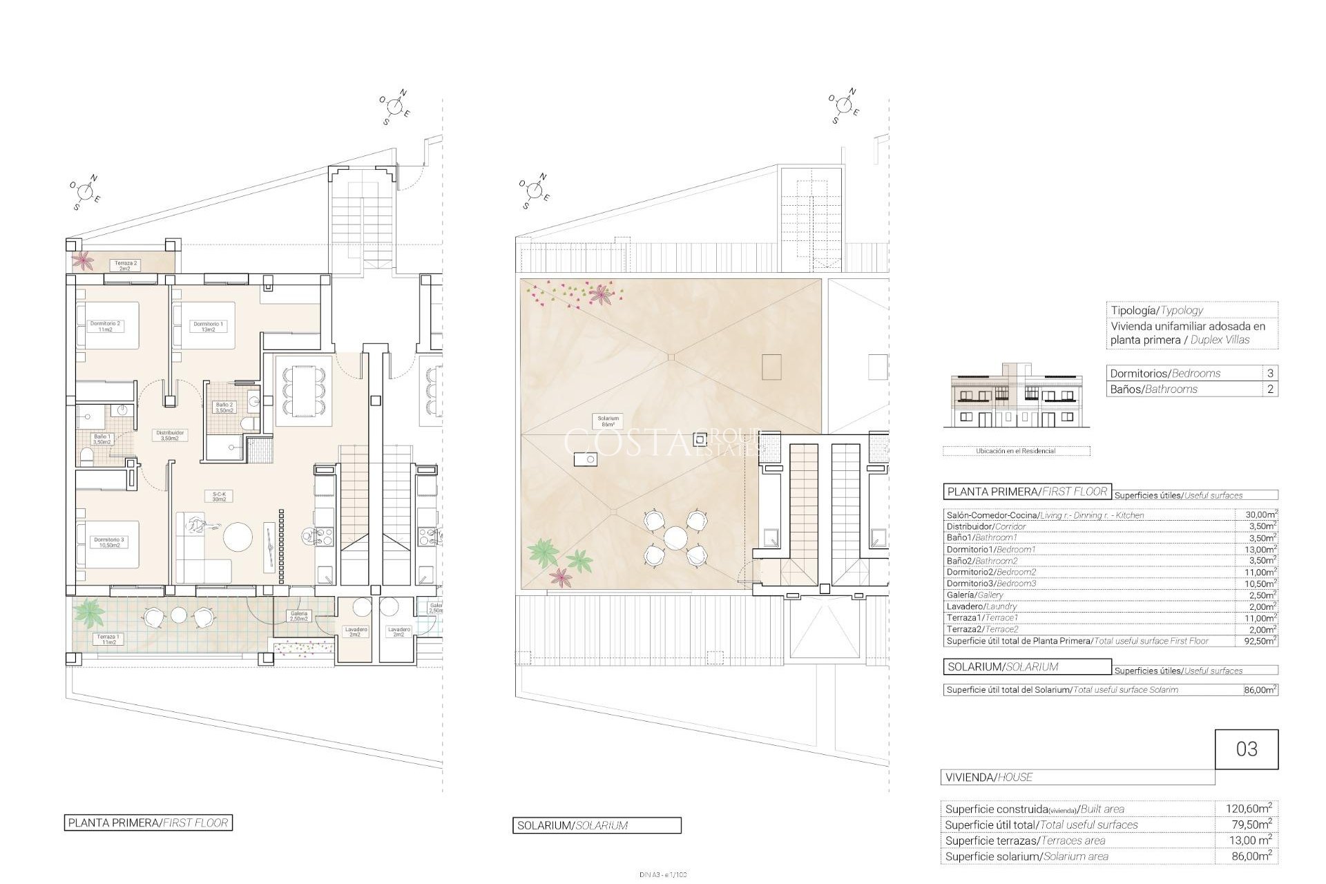 New Build - Top Floor Bungalow -
Hondón de las Nieves - El Salero