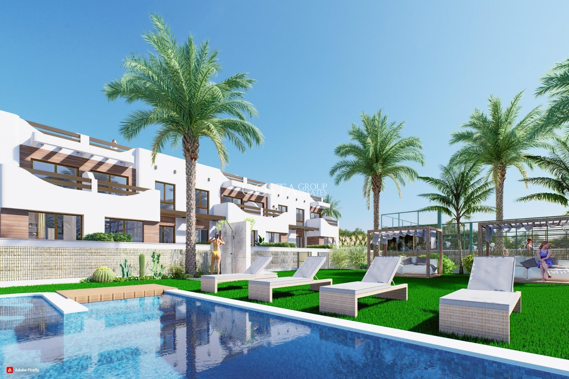 New Build - Top Floor Bungalow -
Pilar de la Horadada - Playa de las Higuericas