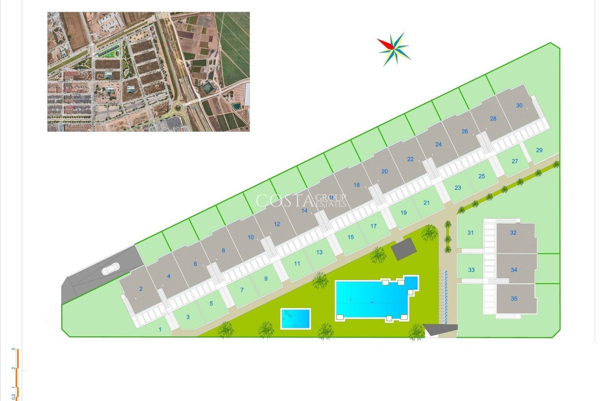 New Build - Top Floor Bungalow -
Pilar de la Horadada - pueblo