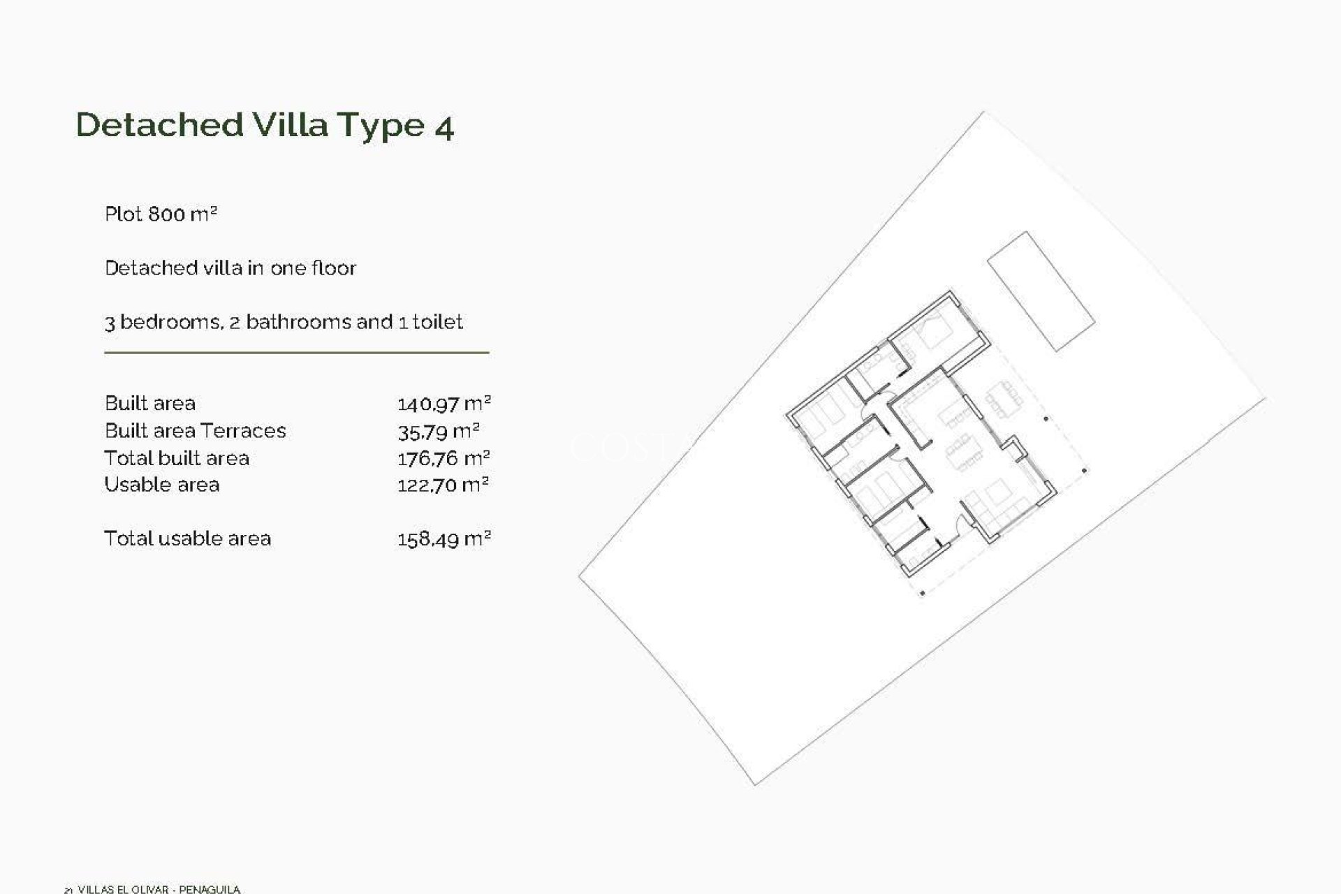 New Build - Villa -
Penàguila - El Olivar