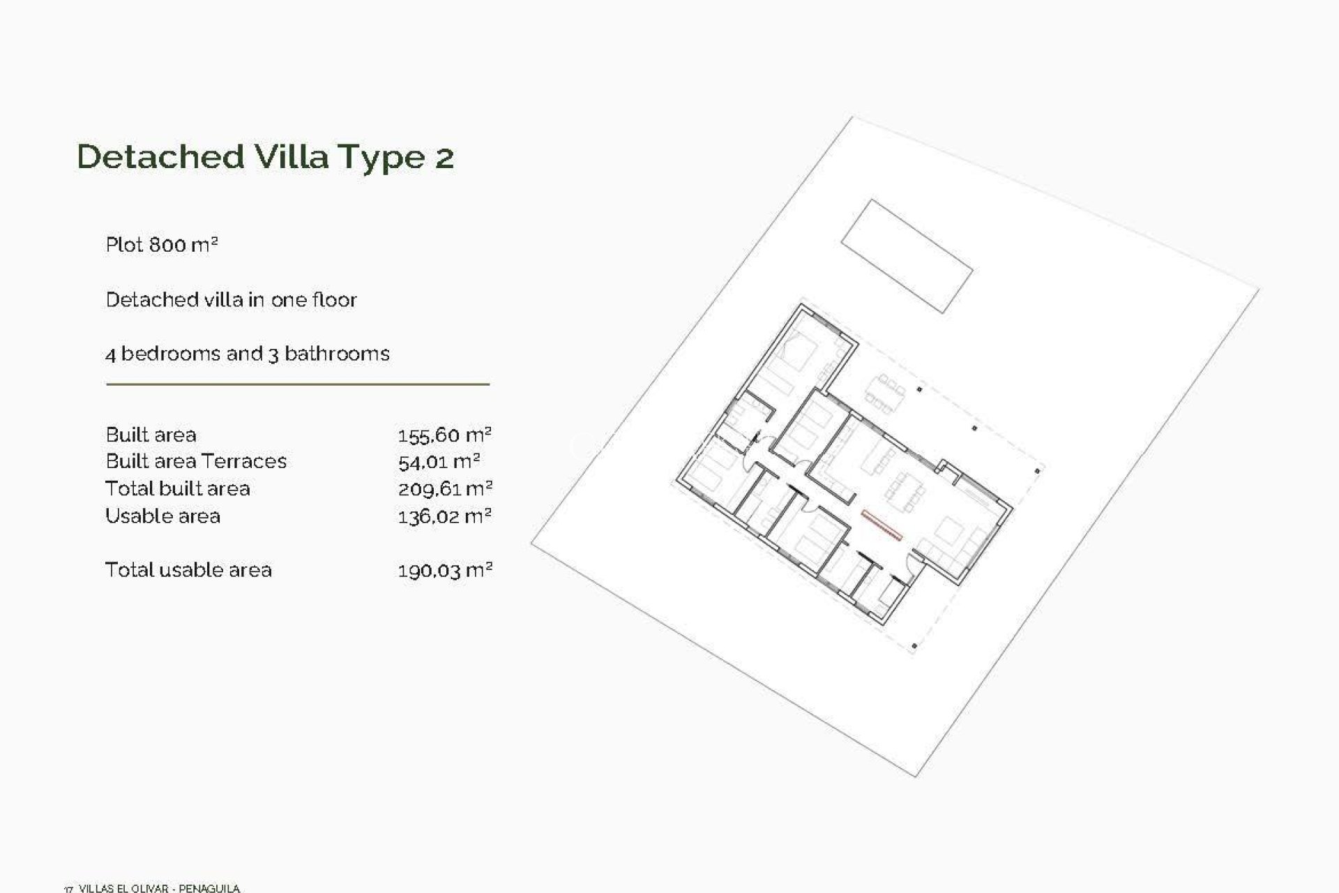 New Build - Villa -
Penàguila - El Olivar