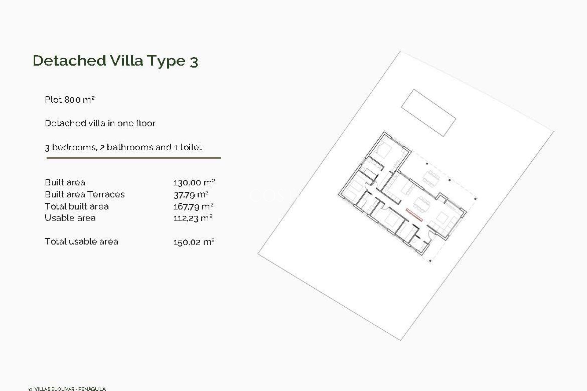 New Build - Villa -
Penàguila - El Olivar