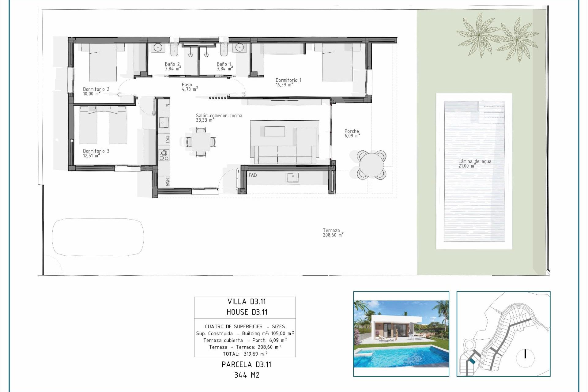 New Build - Villa -
Vera - Pueblo Salinas