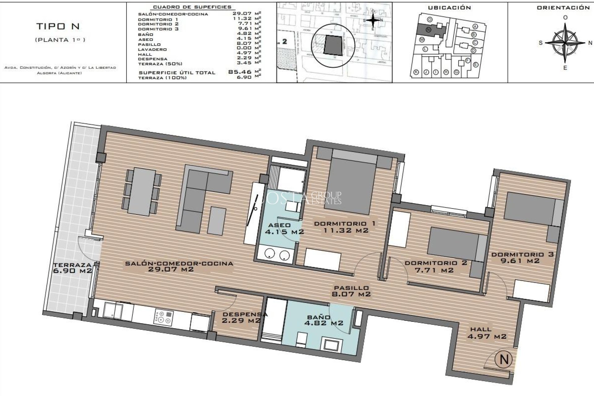 Nieuwbouw Woningen - Apartments -
Algorfa - Pueblo
