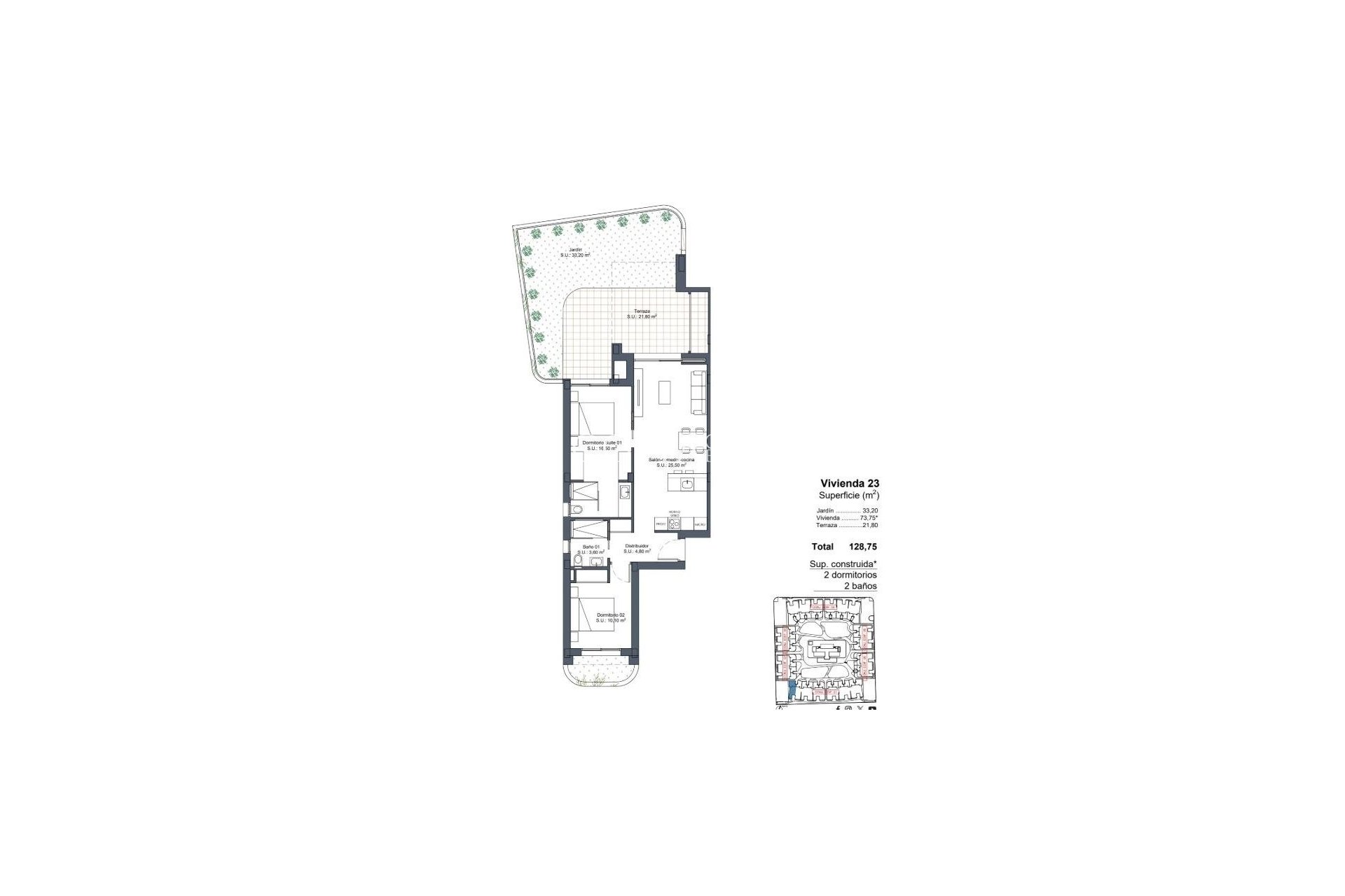 Nieuwbouw Woningen - Apartments -
Ciudad Quesada - Lo Marabú
