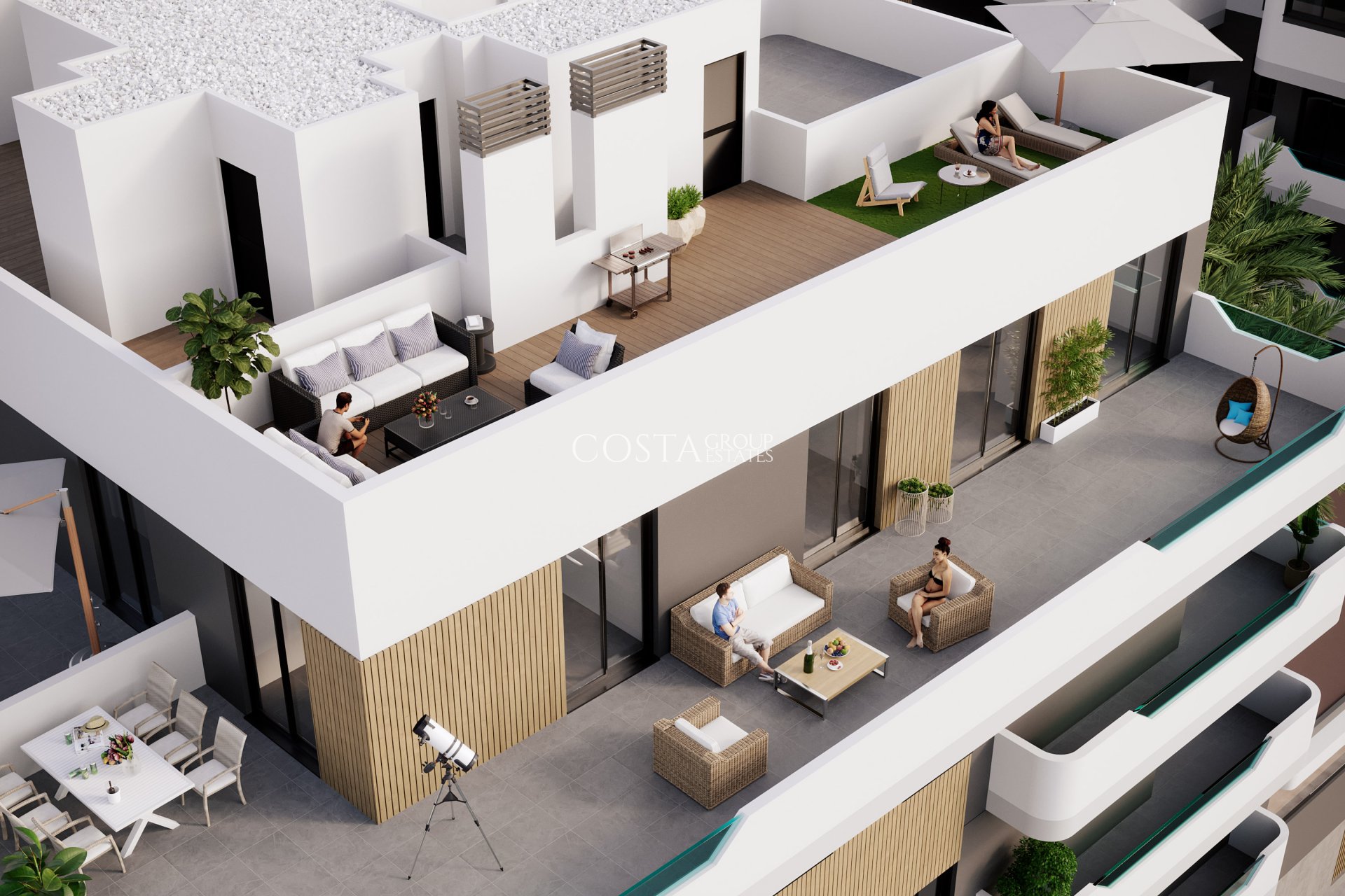 Nieuwbouw Woningen - Apartments -
Santa Pola