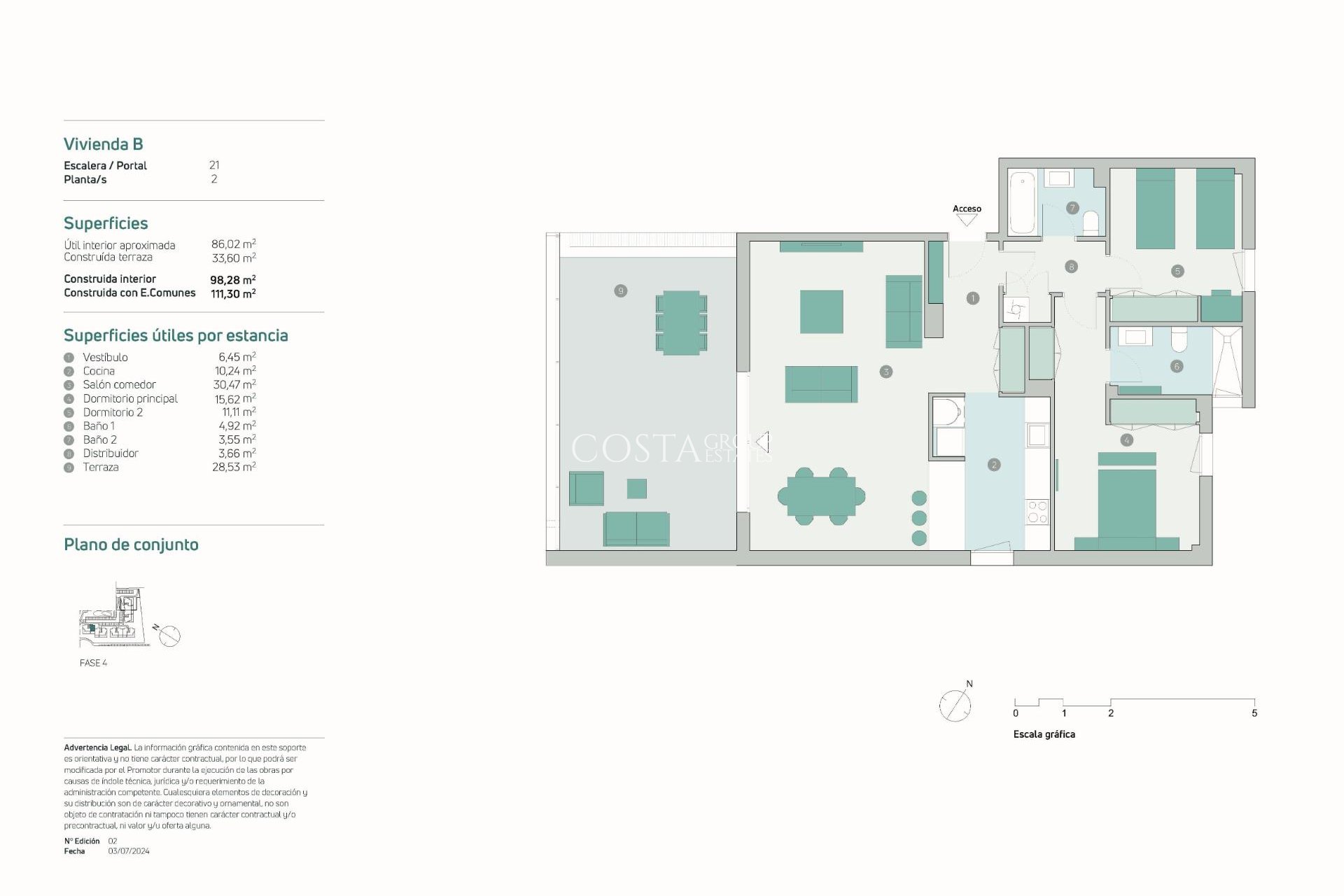 Nieuwbouw Woningen - Appartement -
Estepona - La Gaspara