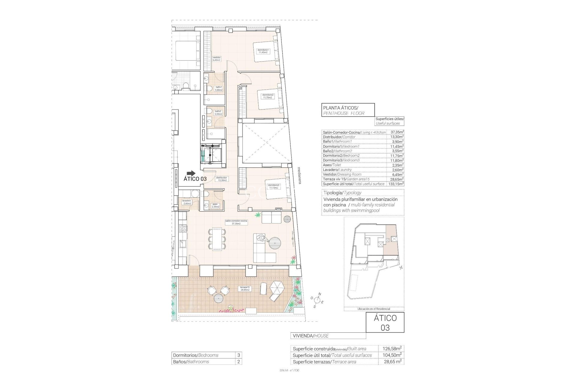 Nieuwbouw Woningen - Appartement -
Hondón de las Nieves - Pueblo