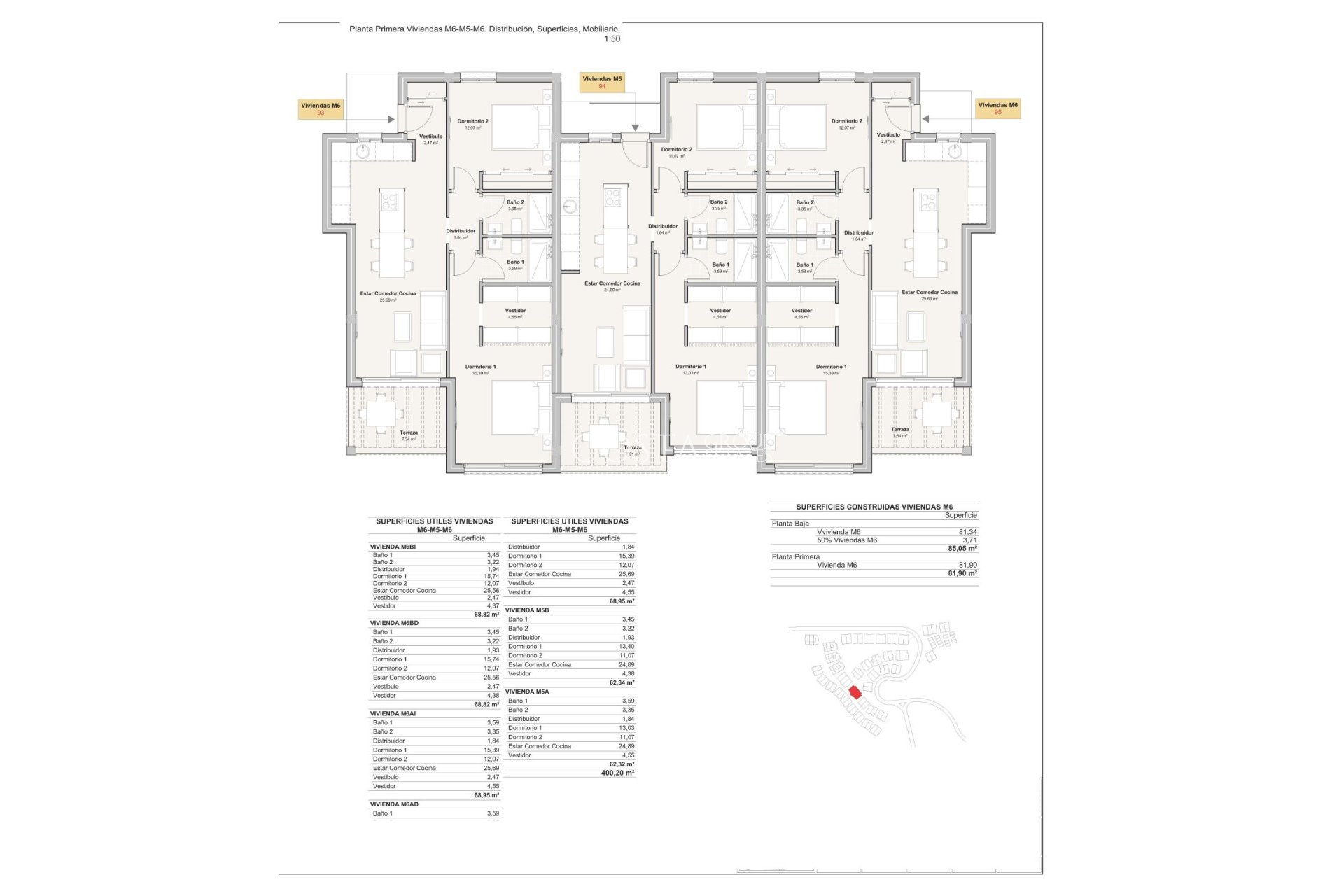 Nieuwbouw Woningen - Appartement -
Mojacar - Playa De Macenas
