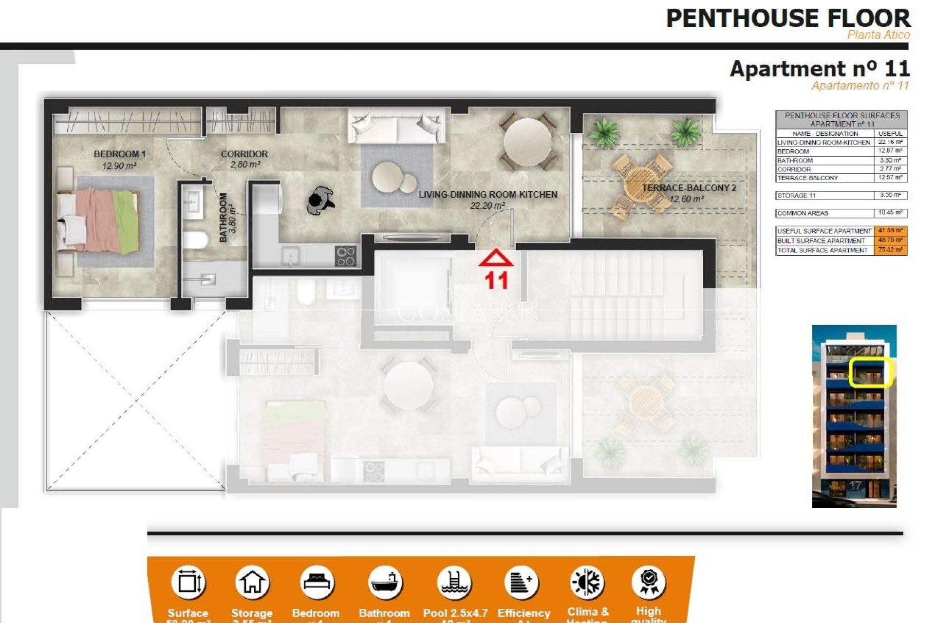 Nieuwbouw Woningen - Appartement -
Torrevieja - Playa del Acequión