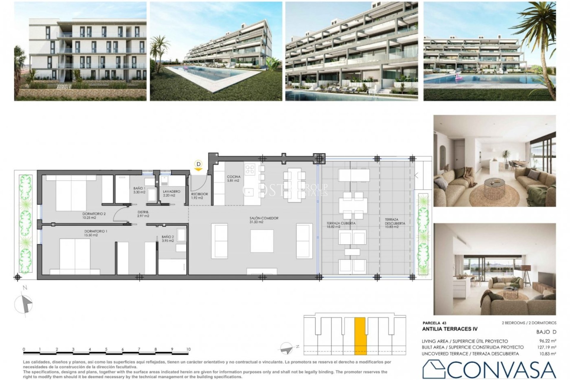 Nieuwbouw Woningen - Ground floor apartment -
Cartagena - Mar De Cristal