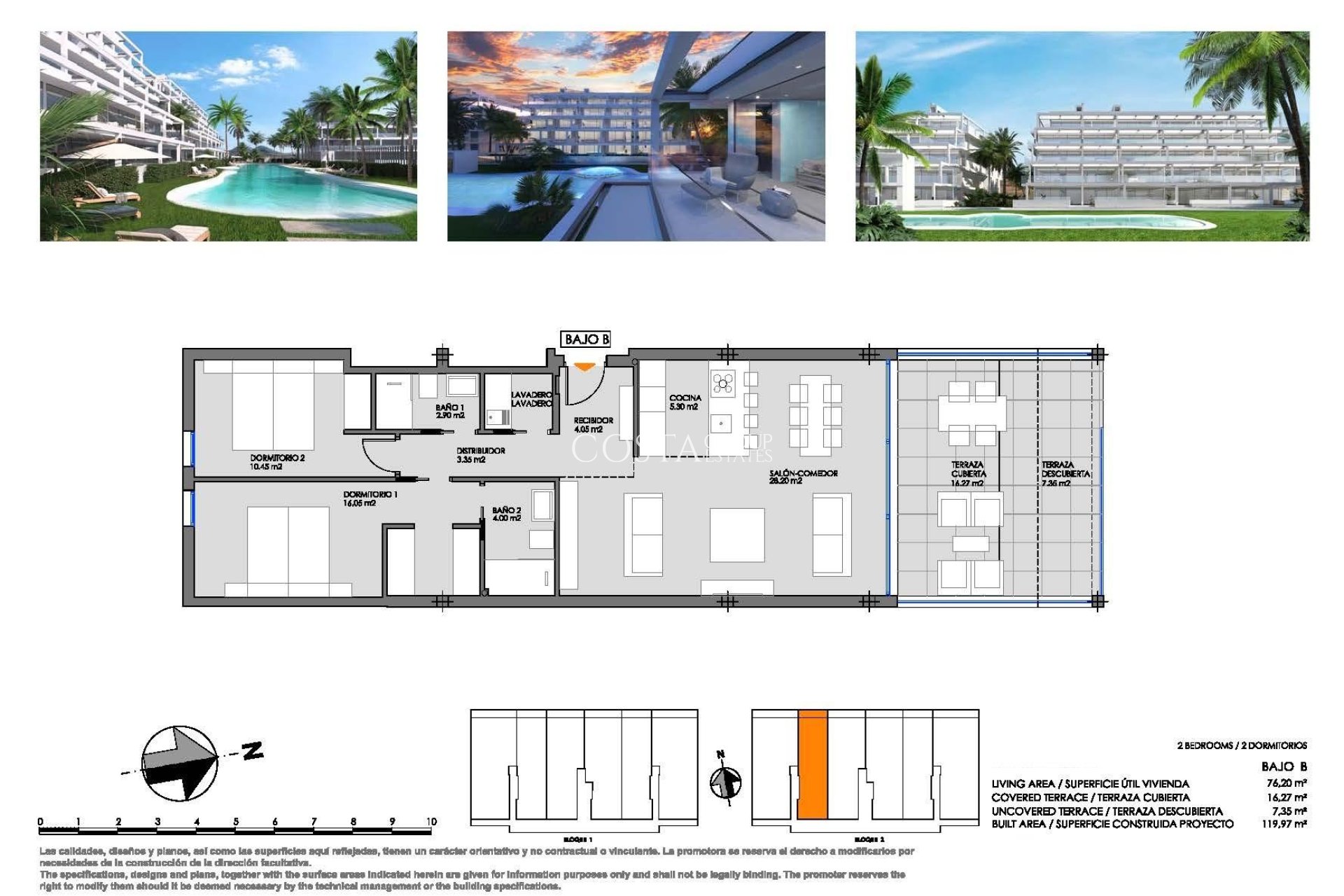Nieuwbouw Woningen - Ground floor apartment -
Cartagena - Mar De Cristal