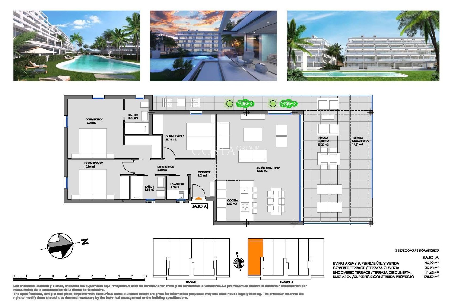 Nieuwbouw Woningen - Ground floor apartment -
Cartagena - Mar De Cristal