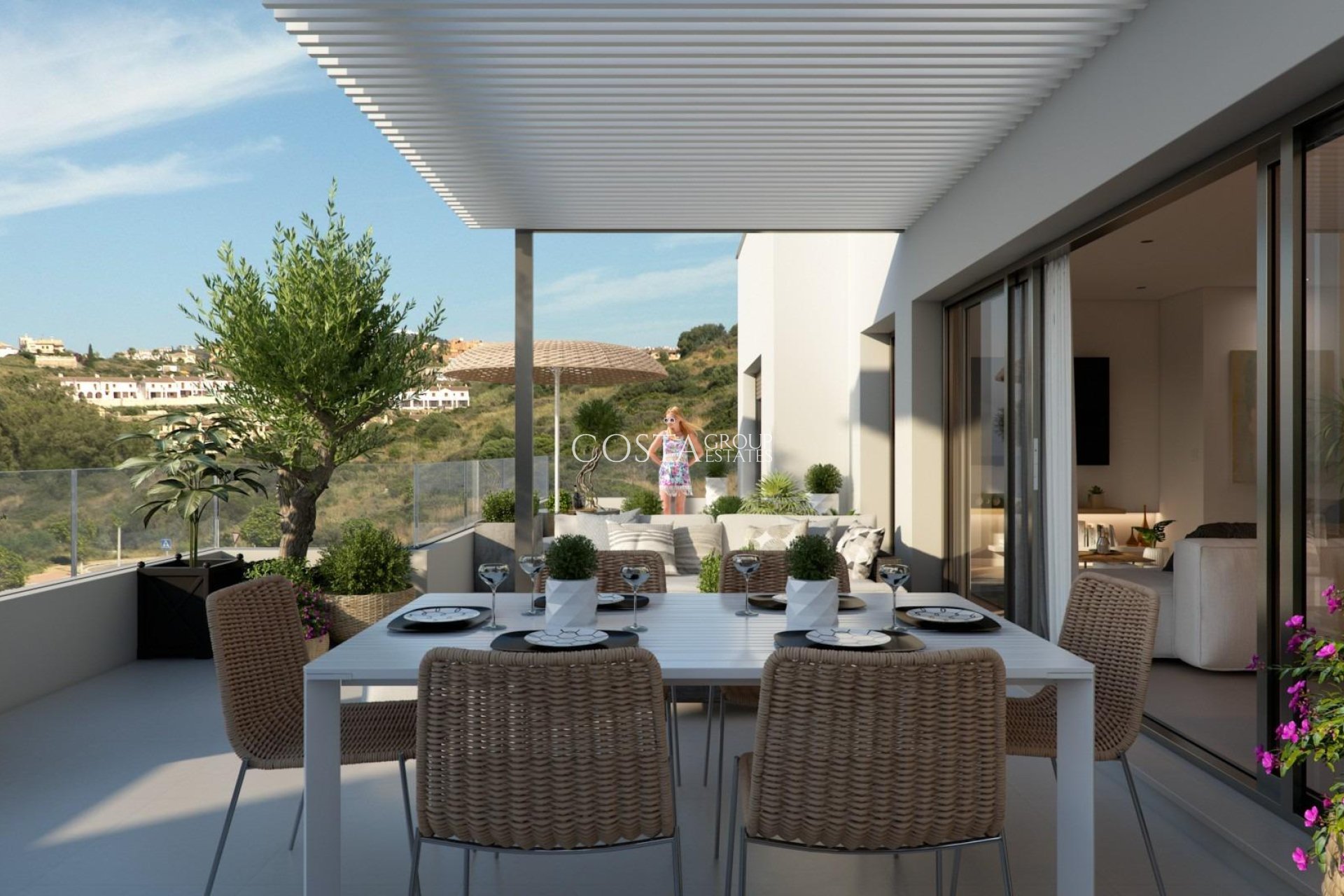 Nieuwbouw Woningen - Ground floor apartment -
Casares - Buenas Noches