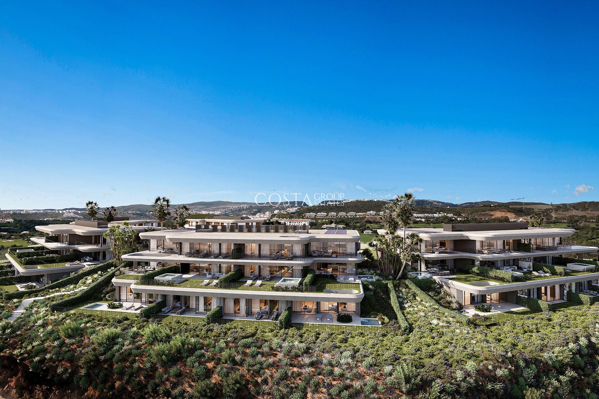 Nieuwbouw Woningen - Ground floor apartment -
Casares - Terrazas de Cortesin
